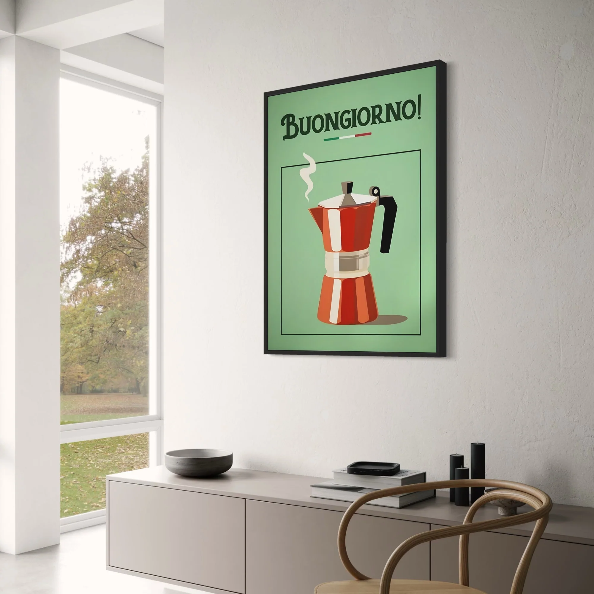 Buongiorno! | Vintage Italian Coffee Can - Image 3