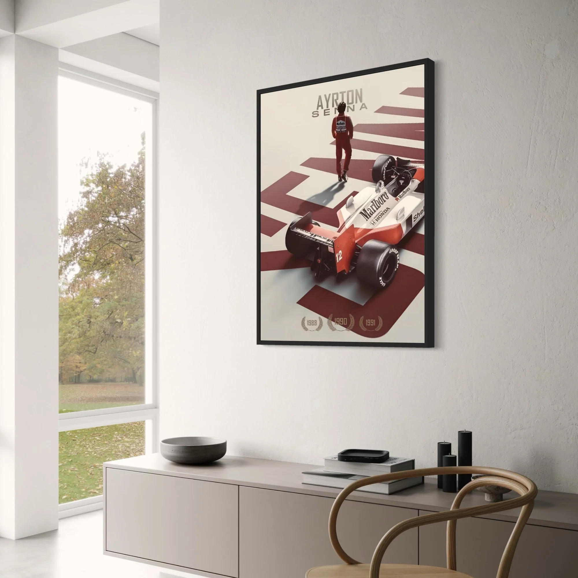 Ayrton Senna Racing Legend | Home Decor Artwork - Image 3