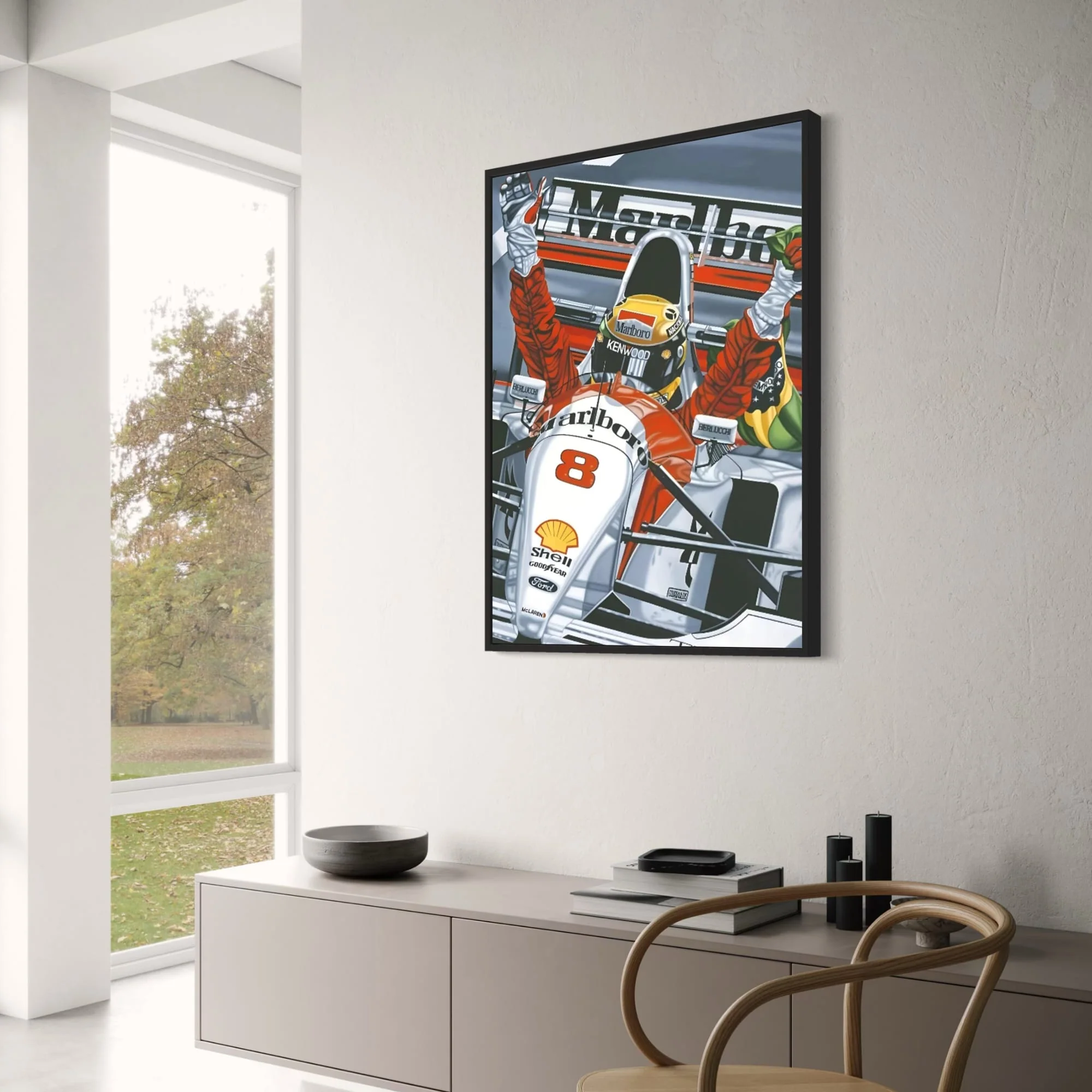 Ayrton Senna F1 Racing Driver - Image 3
