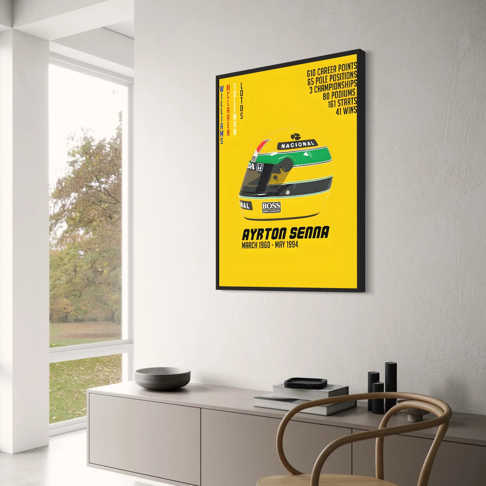 Ayrton Senna | Iconic F1 Racing Art - Image 3