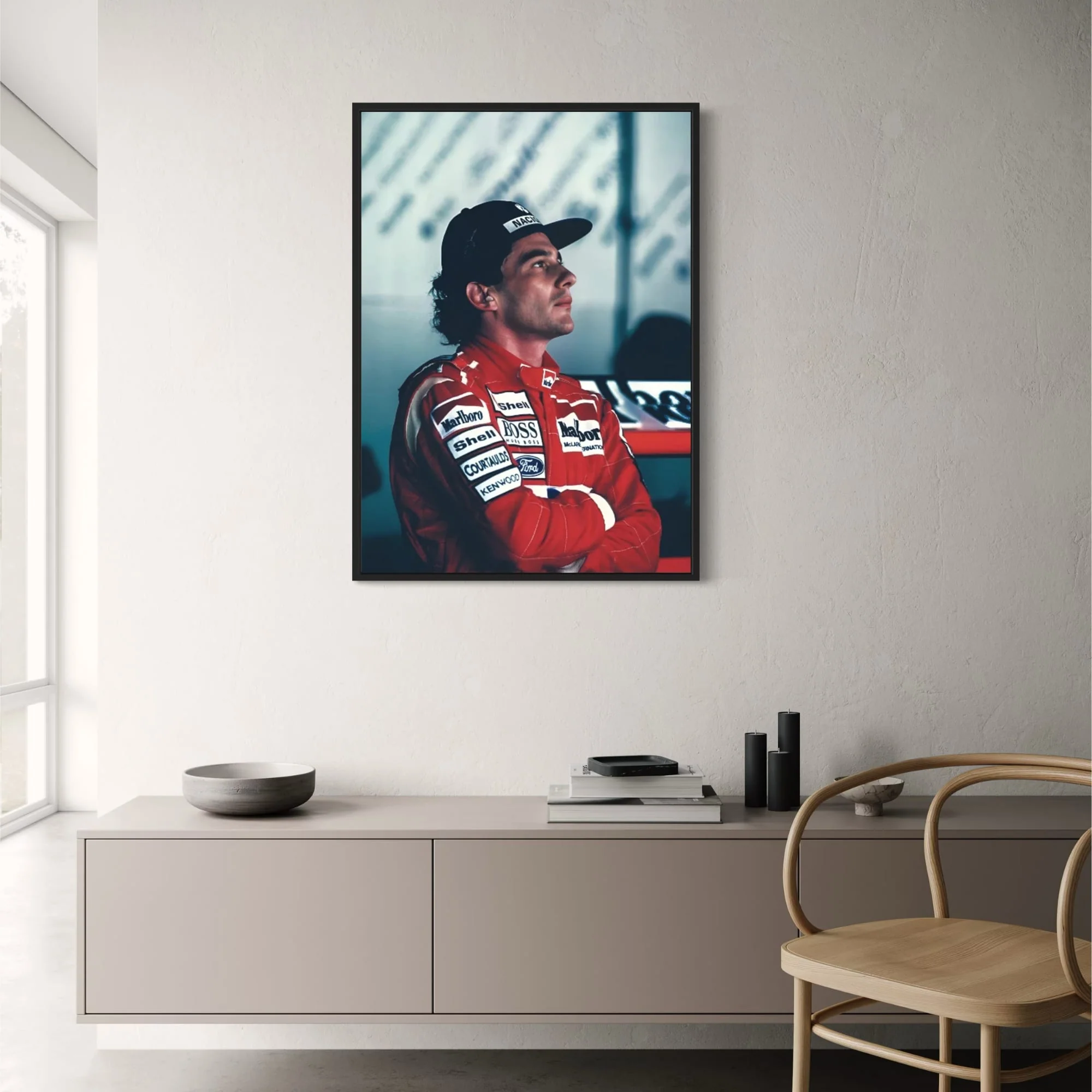 Ayrton Senna F1 Racing Driver Art - Image 2