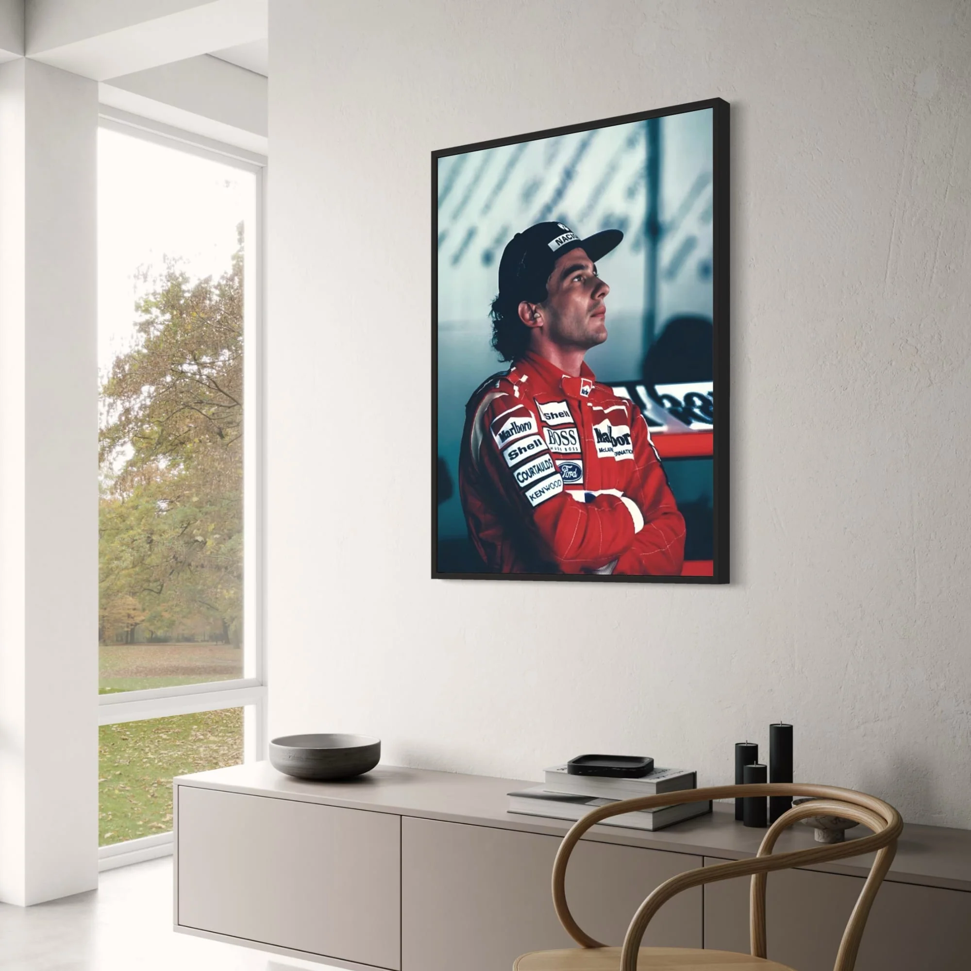 Ayrton Senna F1 Racing Driver Art - Image 3