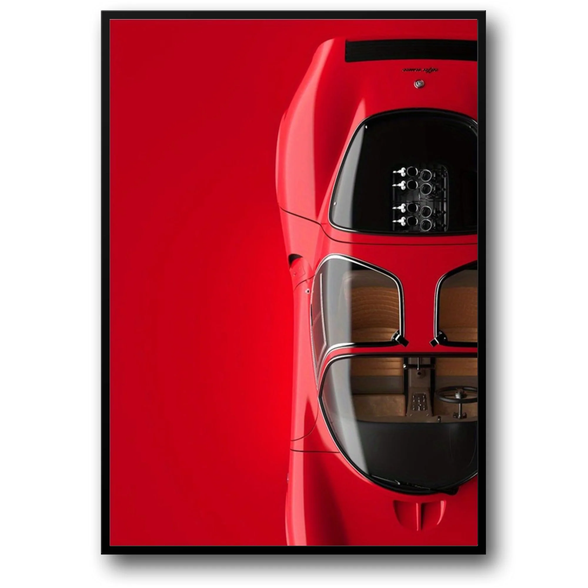 Alfa Romeo 33 Stradale 1967 | Classic Supercar Art