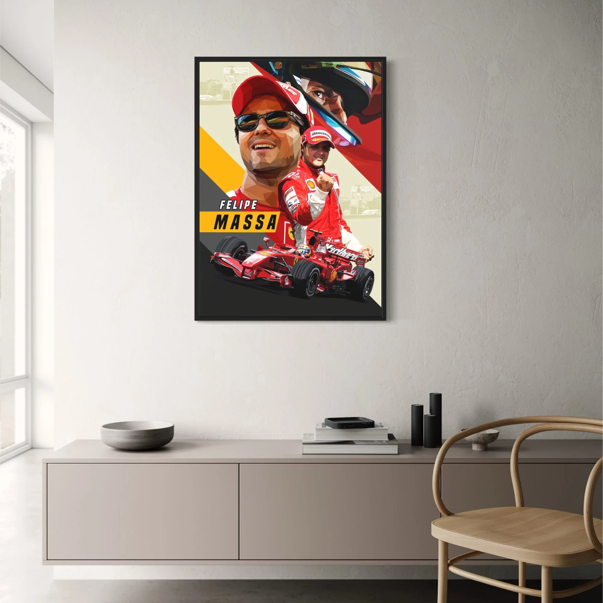 Felipe Massa | Iconic Racer Helmet Art - Image 2