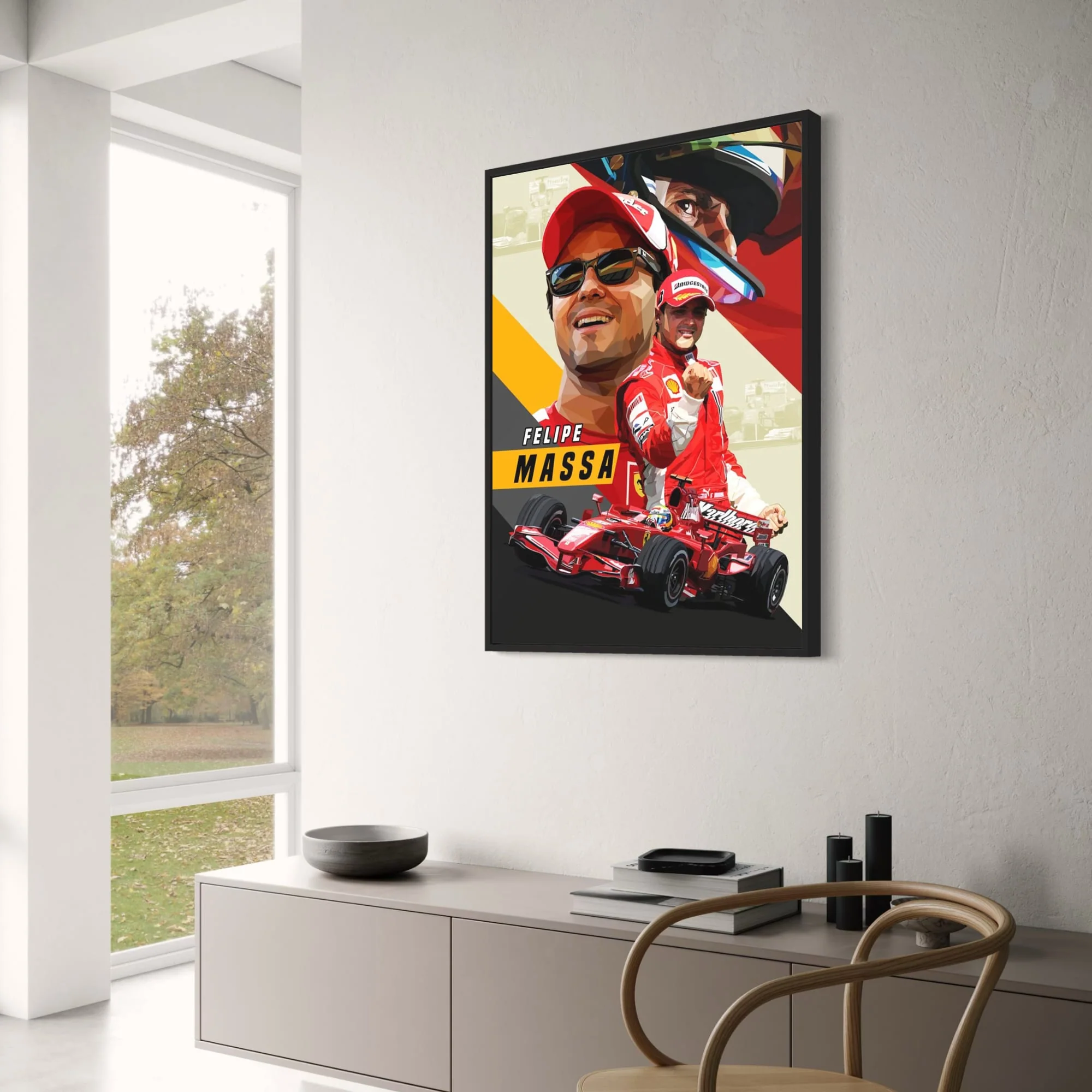 Felipe Massa | Iconic Racer Helmet Art - Image 3