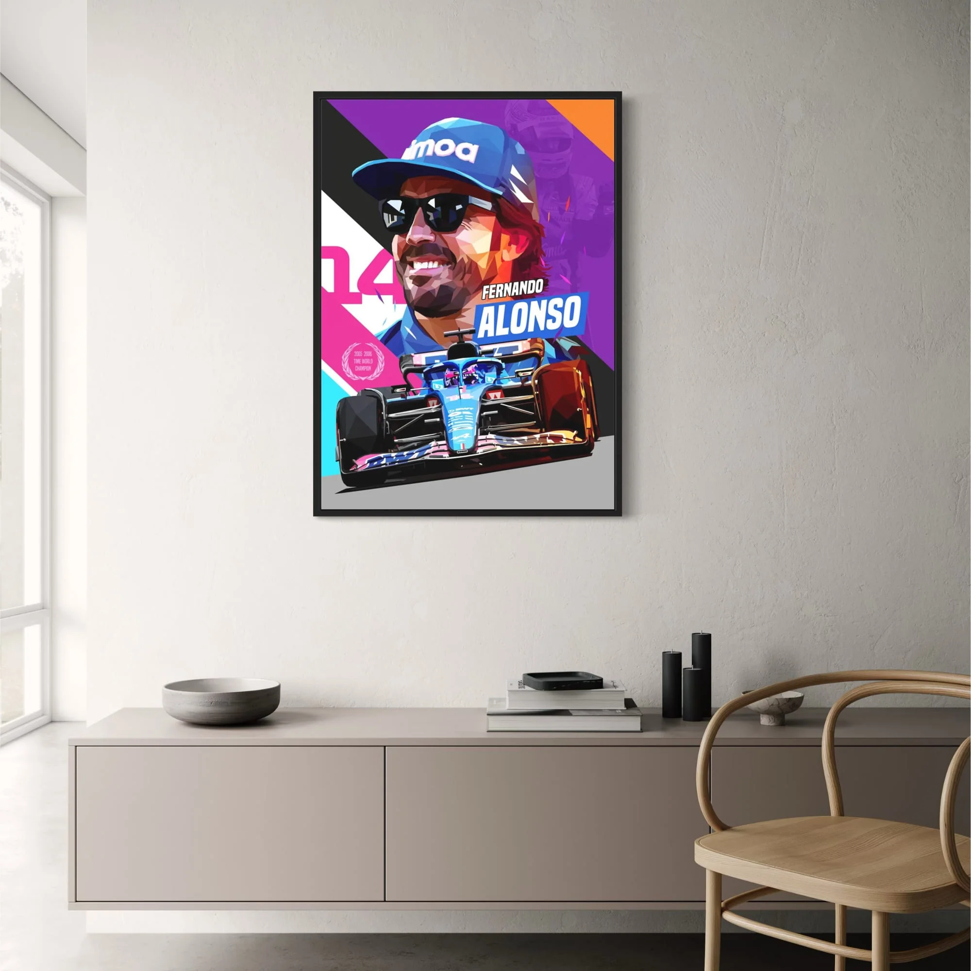 Fernando Alonso | F1 Helmet Art - Image 2