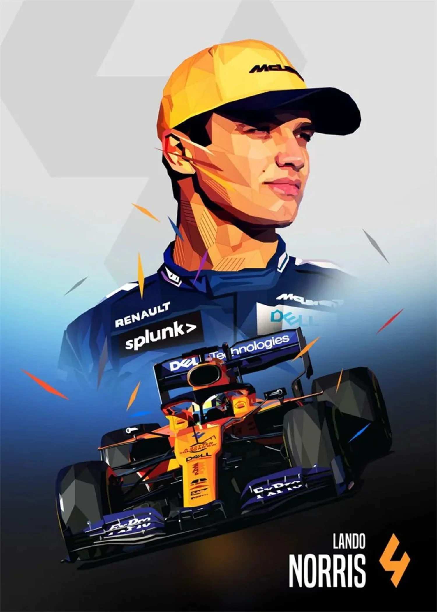 Lando Norris | F1 Helmet Design - Image 4