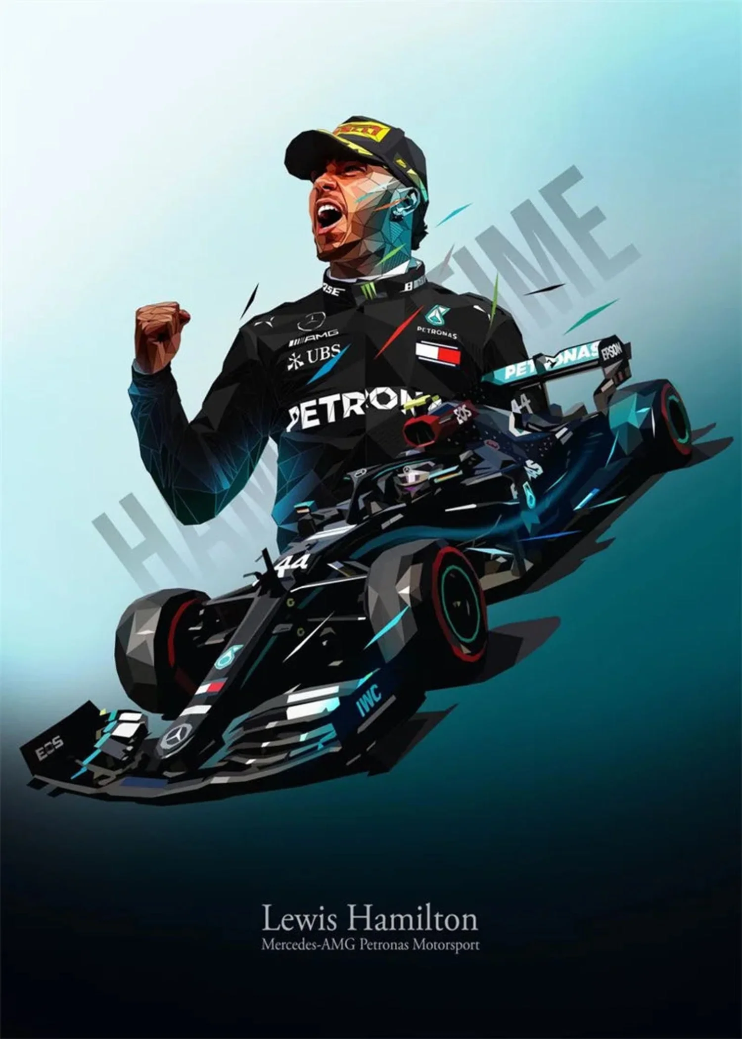 Lewis Hamilton Helmet | F1 Legend - Image 4