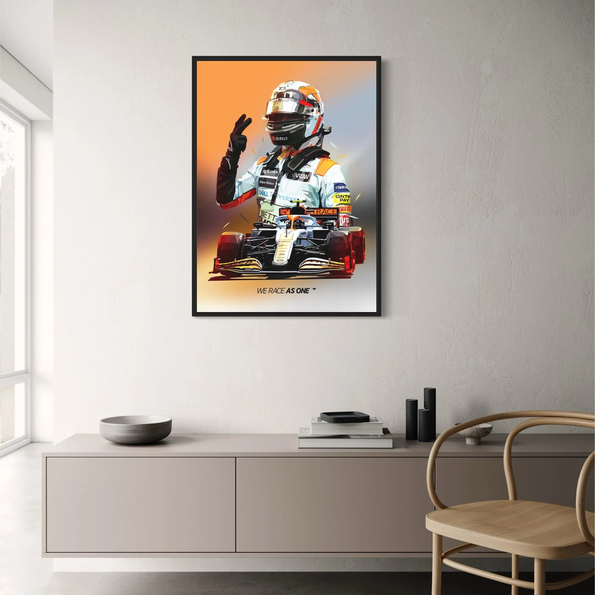 F1 Legend Helmet | McLaren | We Race As One - Image 2