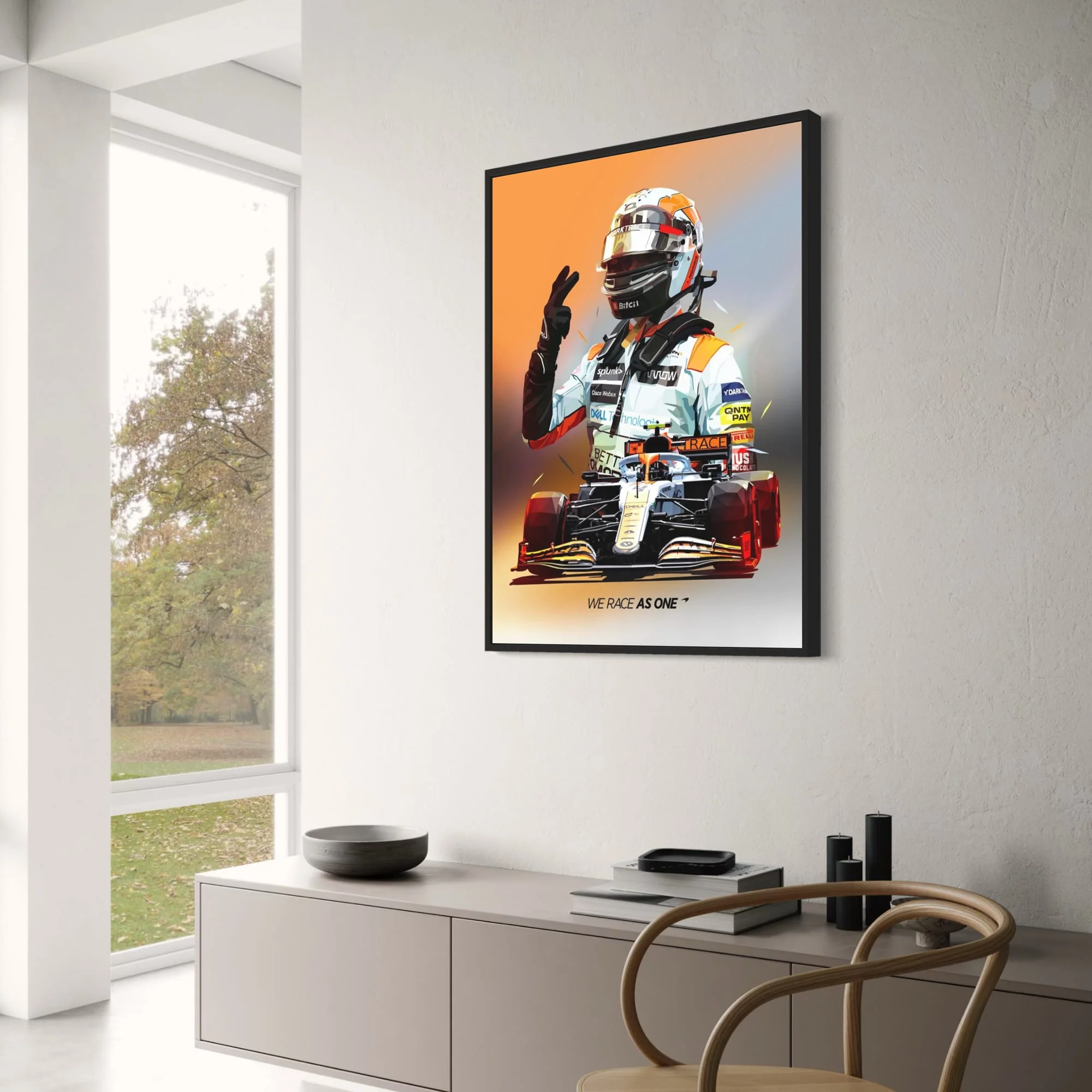 F1 Legend Helmet | McLaren | We Race As One - Image 3