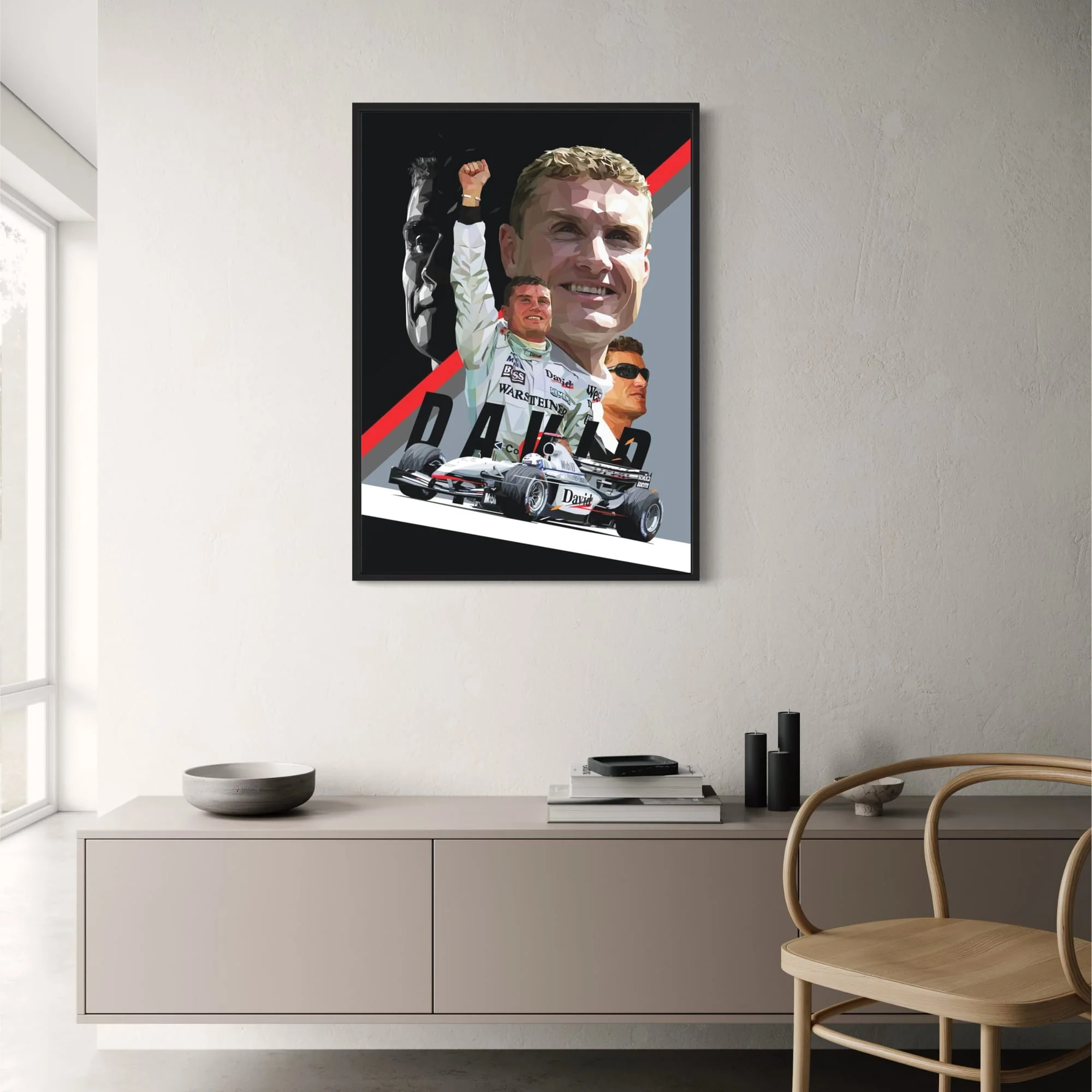 David Coulthard | F1 Racing Helmet - Image 2