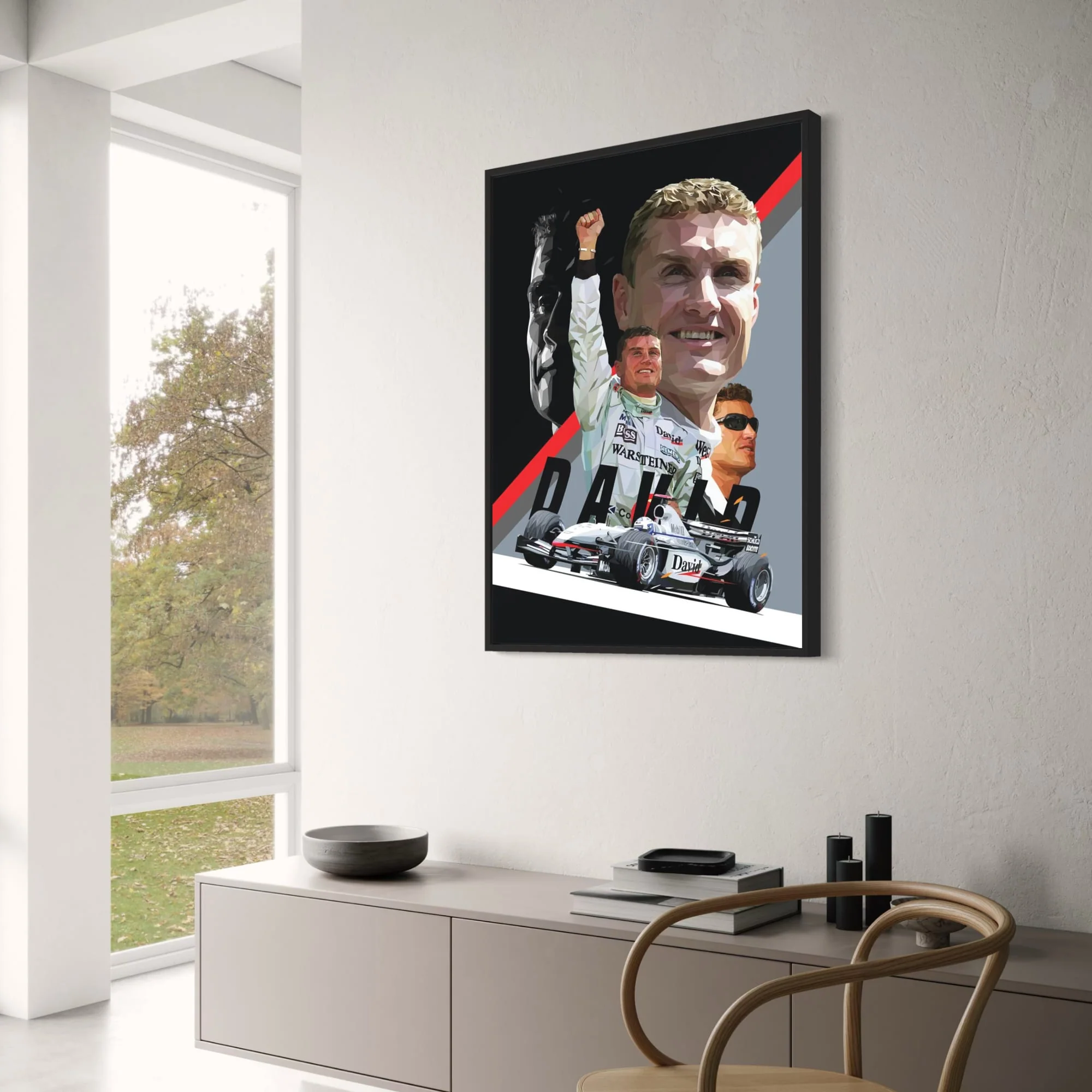 David Coulthard | F1 Racing Helmet - Image 3