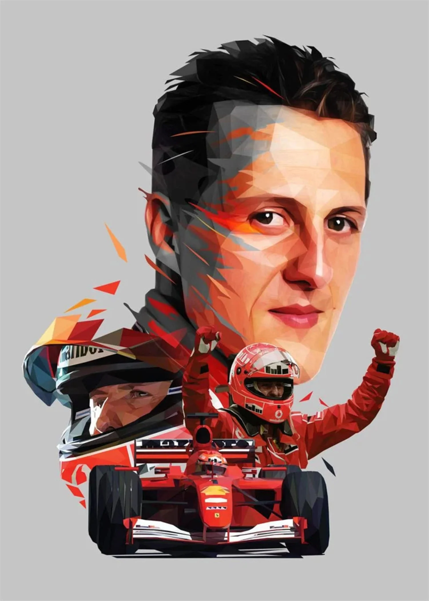Michael Schumacher | F1 Legend Helmet - Image 4