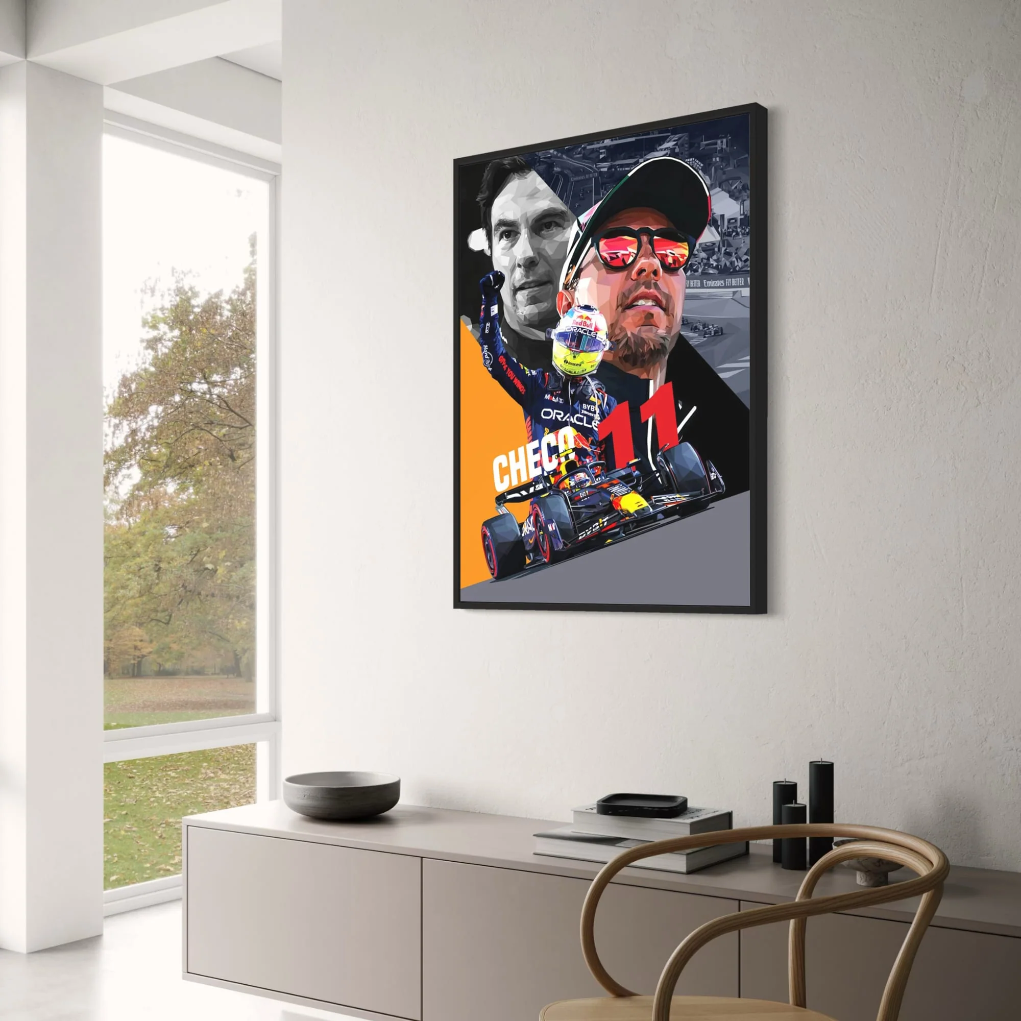 Sergio Perez 11 | Formula 1 Helmet Art - Image 3