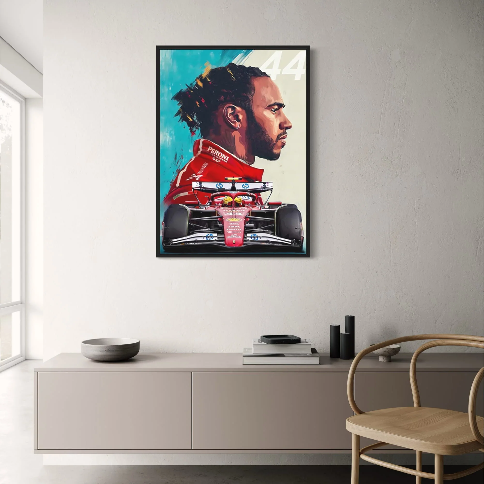 Lewis Hamilton 2025 | Abstract SF25 | Number 44 - Image 2