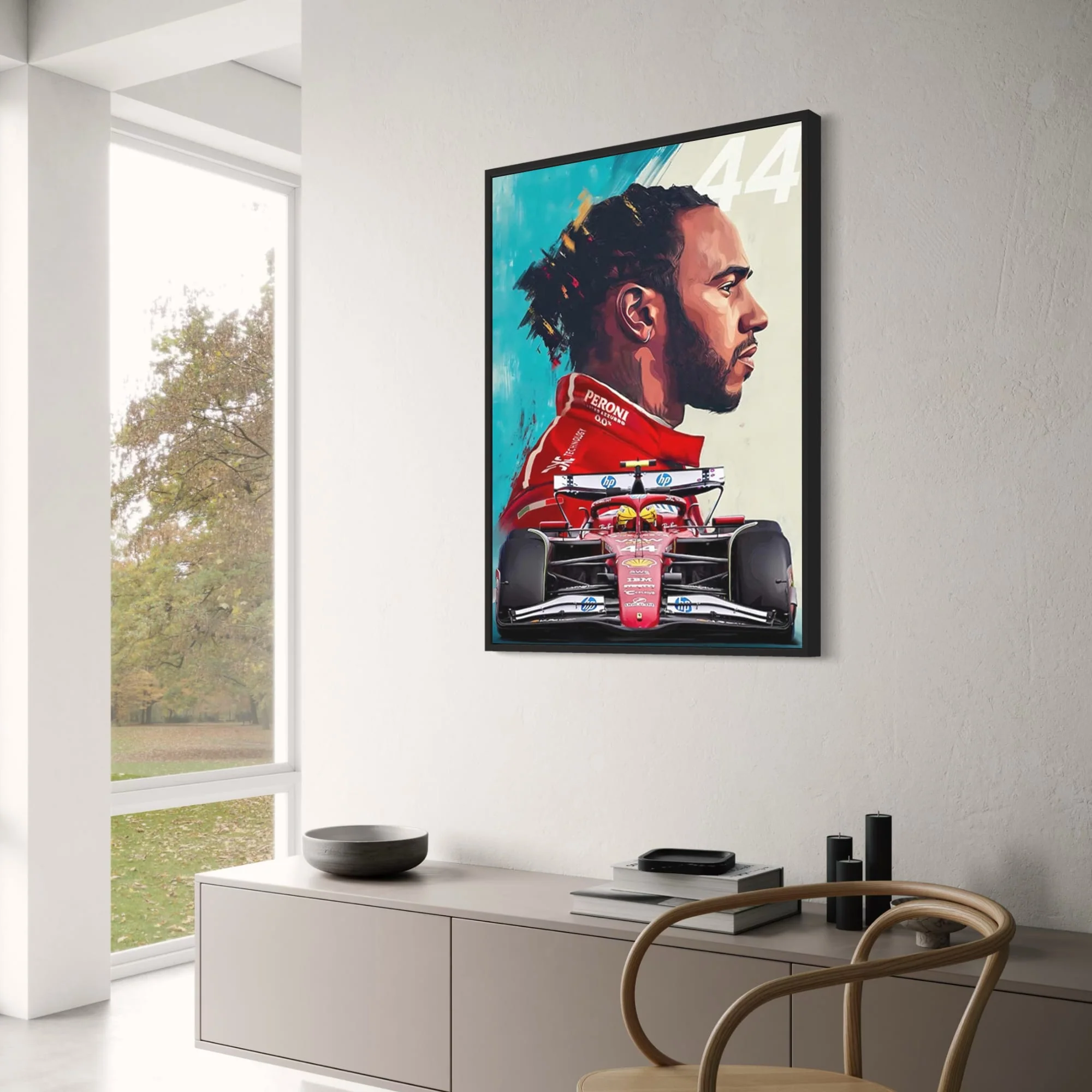 Lewis Hamilton 2025 | Abstract SF25 | Number 44 - Image 3