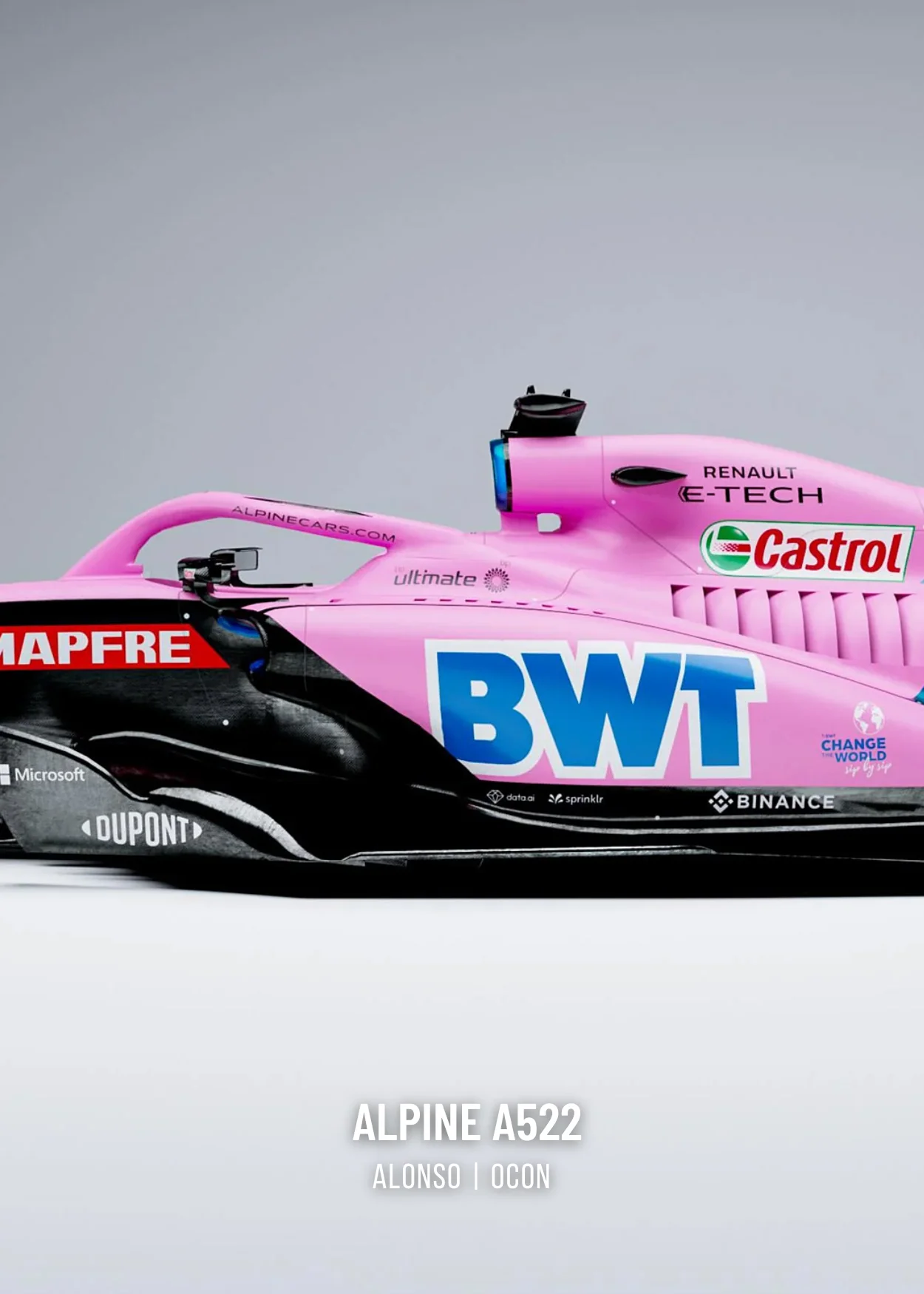 Alpine F1 | 3-Piece Racing Car Art - Image 3