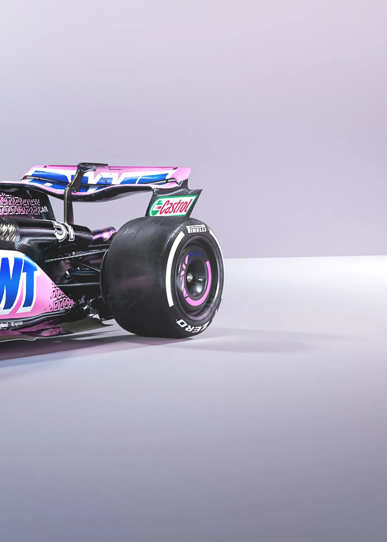 Alpine Racing F1 Car Set | Triple Panel - Image 4
