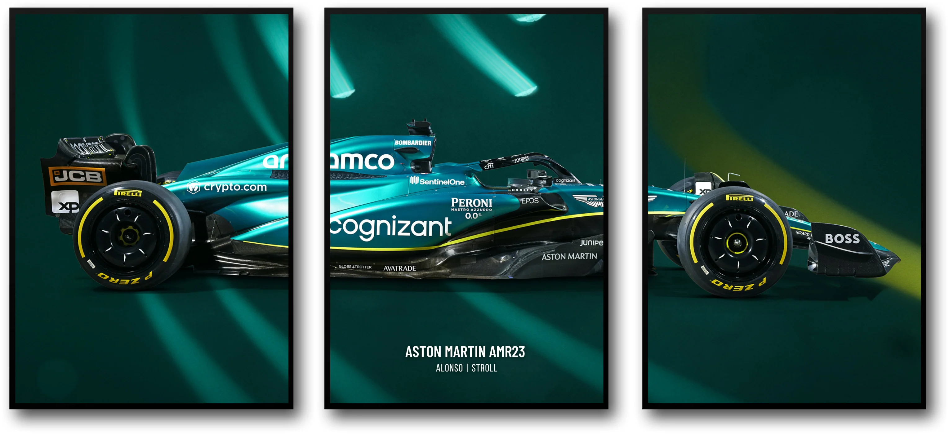 Aston Martin F1 | 3-Piece Racing Car Set