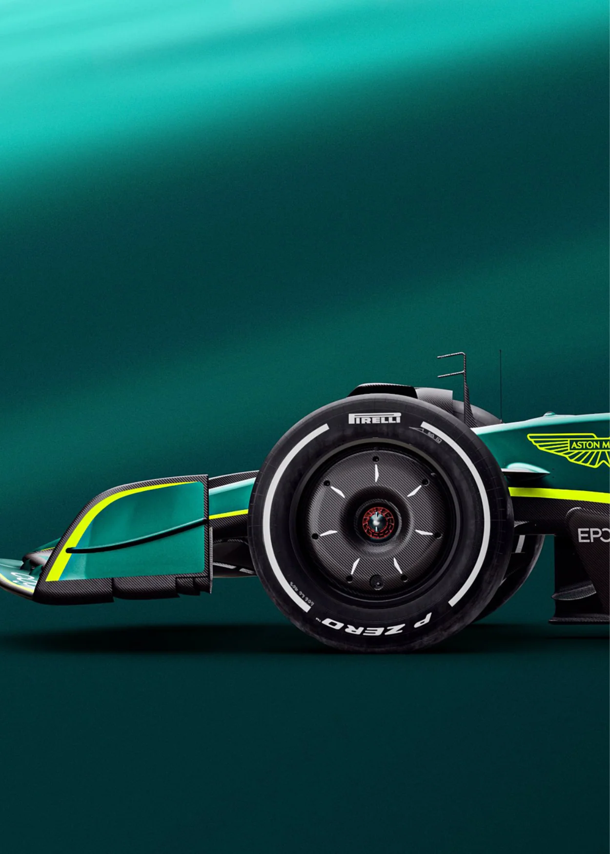 Aston Martin F1 | 3 Piece Canvas | Motorsport Art - Image 2