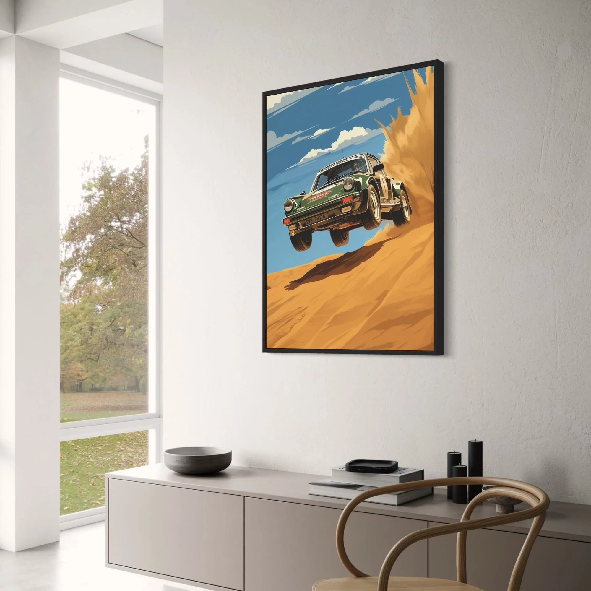 Classic Rally Car | High-Speed Desert Jump - Image 3