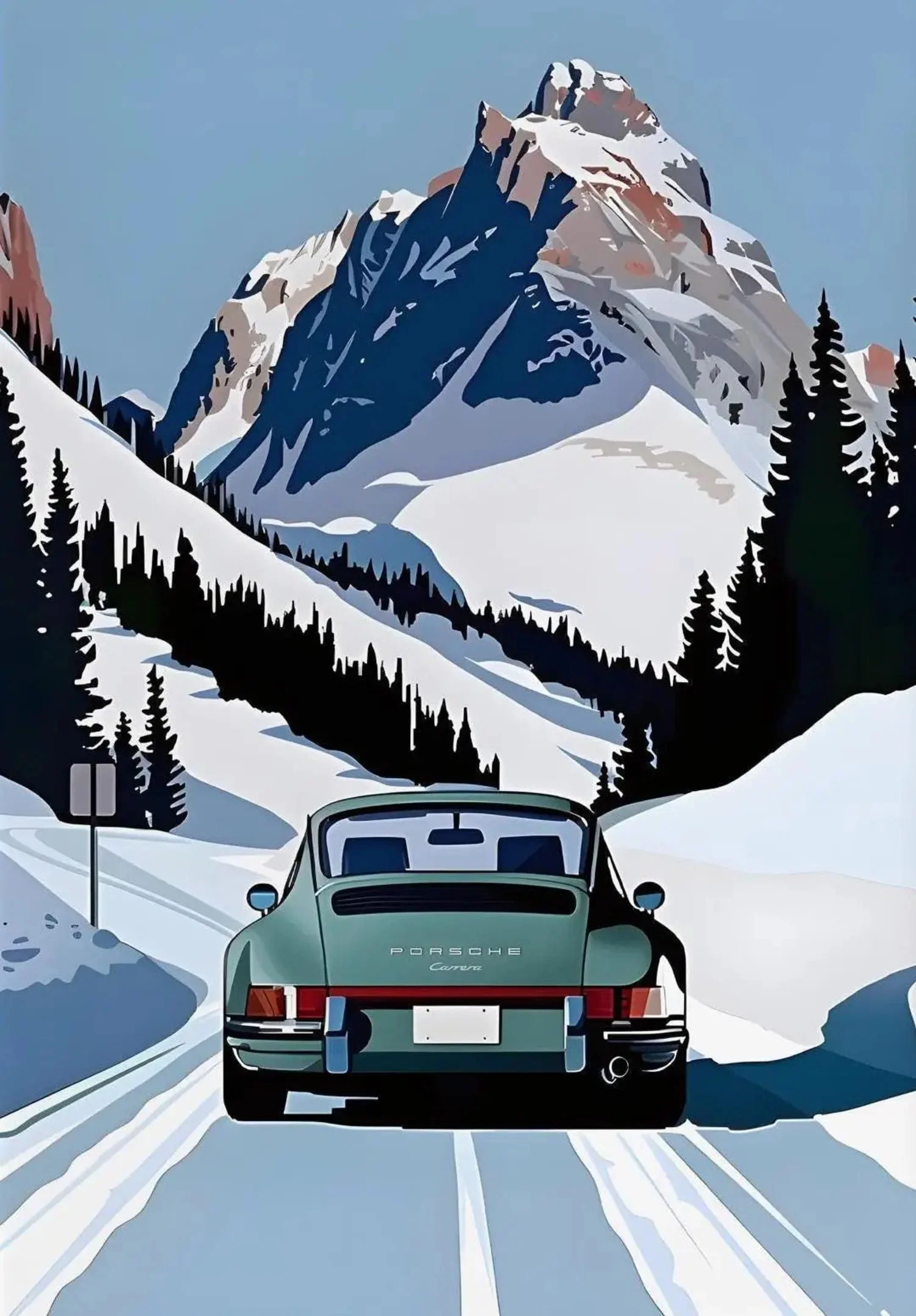 Classic Porsche | Alpine Winter Drive - Image 4