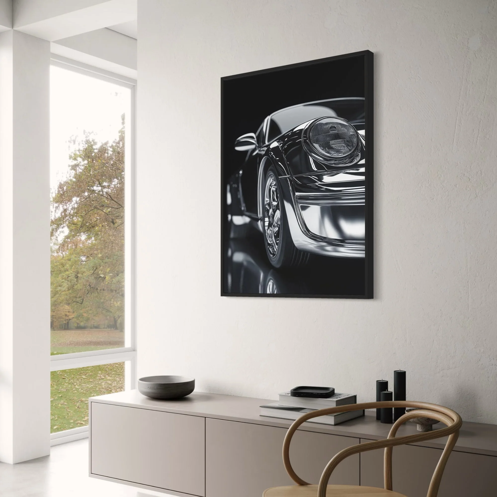 Black Sports Car | Futuristic Design - Image 3
