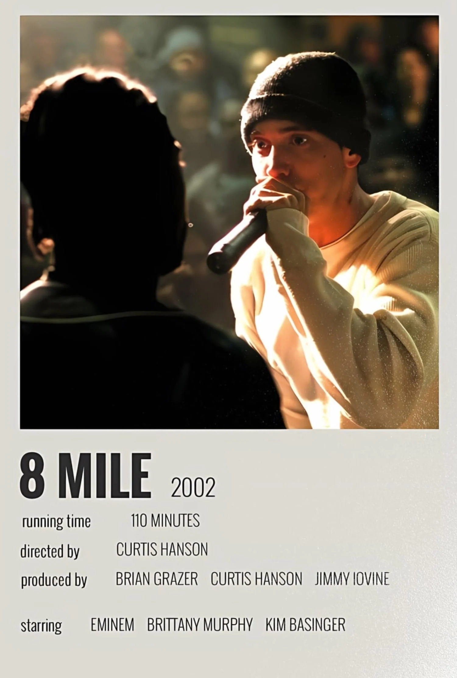 8 MILE | Eminem | Movie Card - Image 4