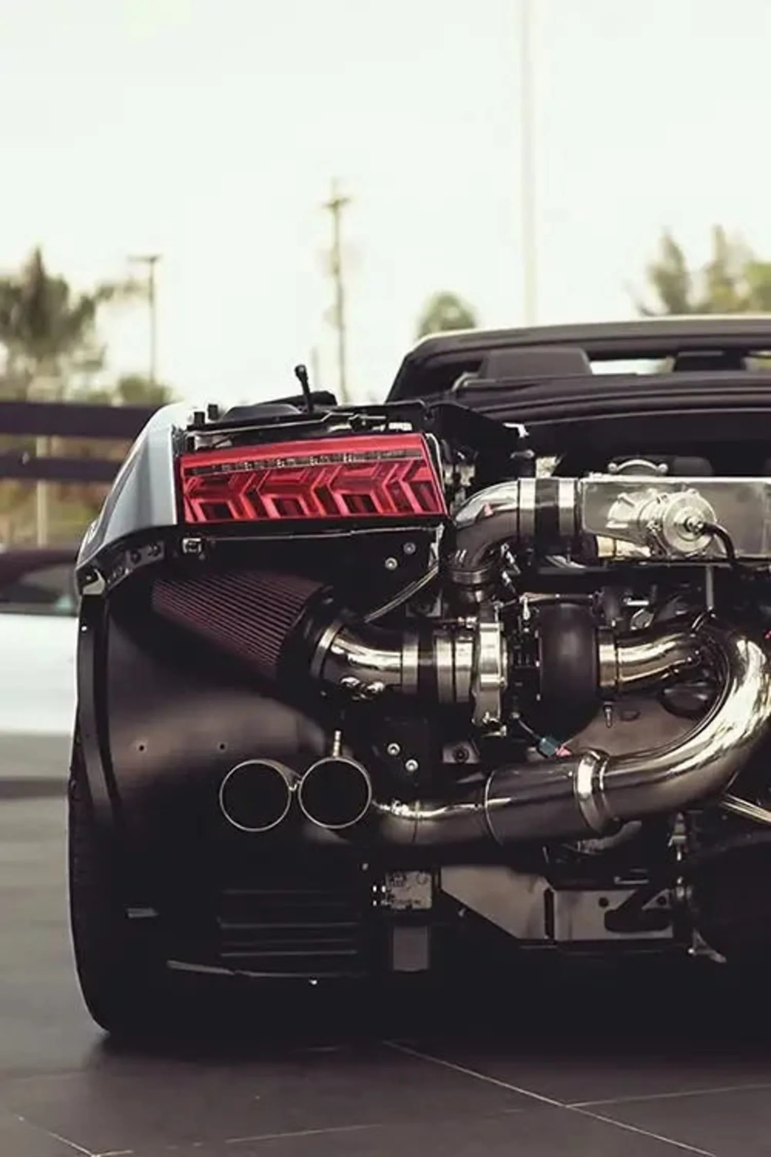 Retro Car Art | Exposed Engine | Urban Speed - Image 4