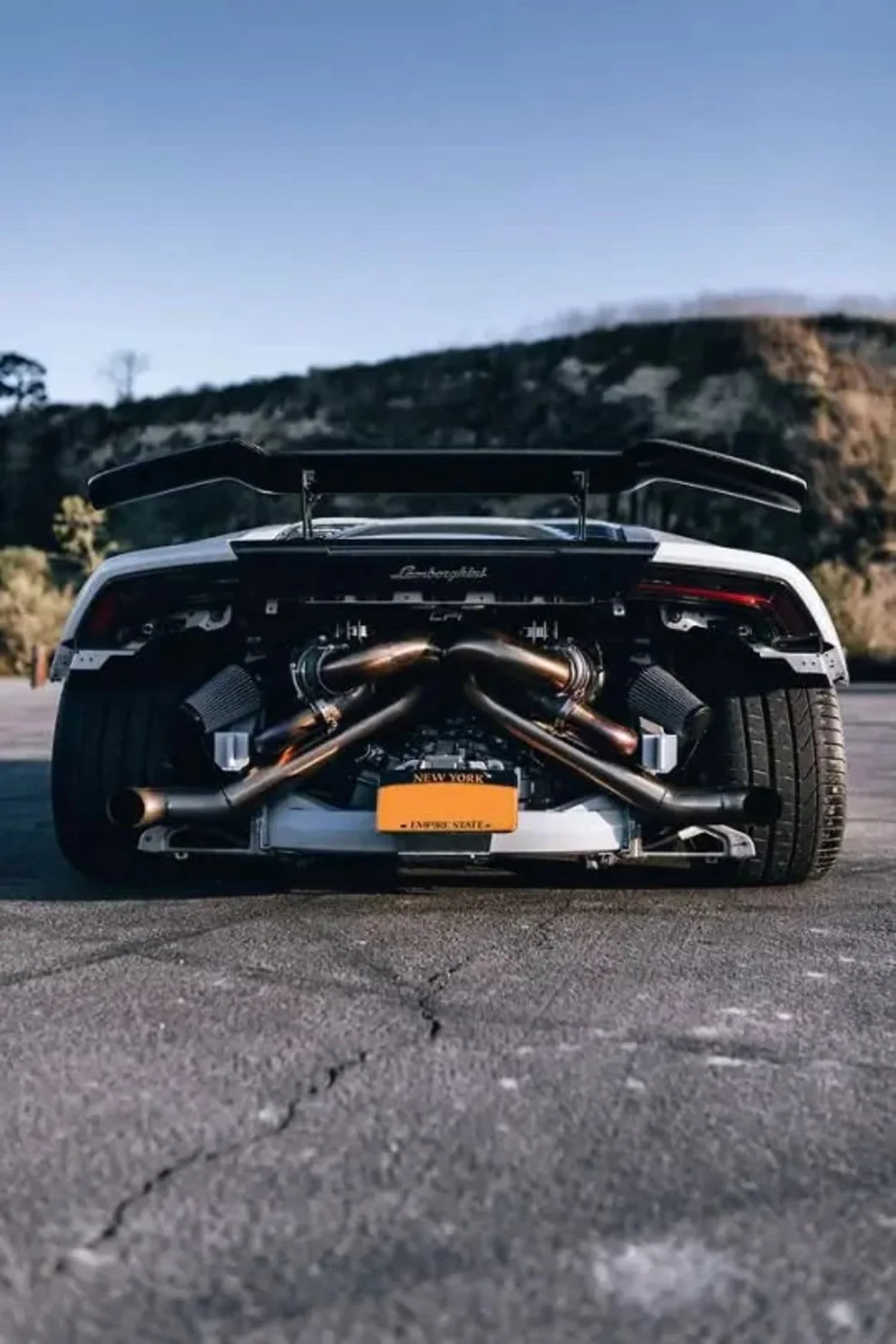 Lamborghini Supercar | Exposed Engine | Thrilling Racing Scene - Image 4