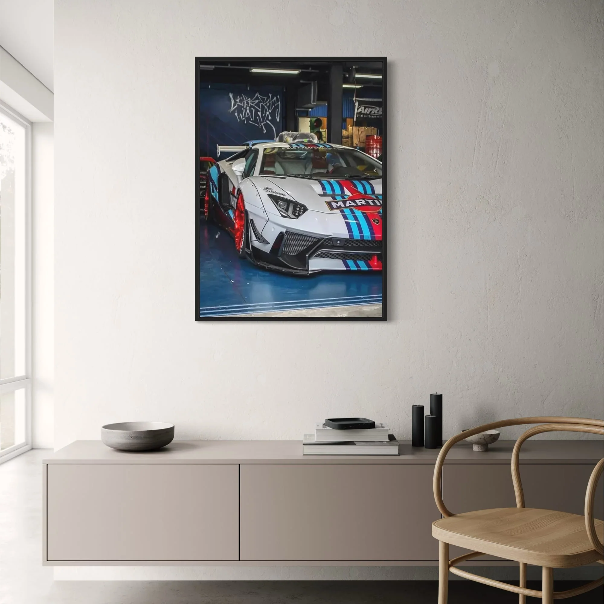80s Retro | Martini Racing Sports Car - Image 2