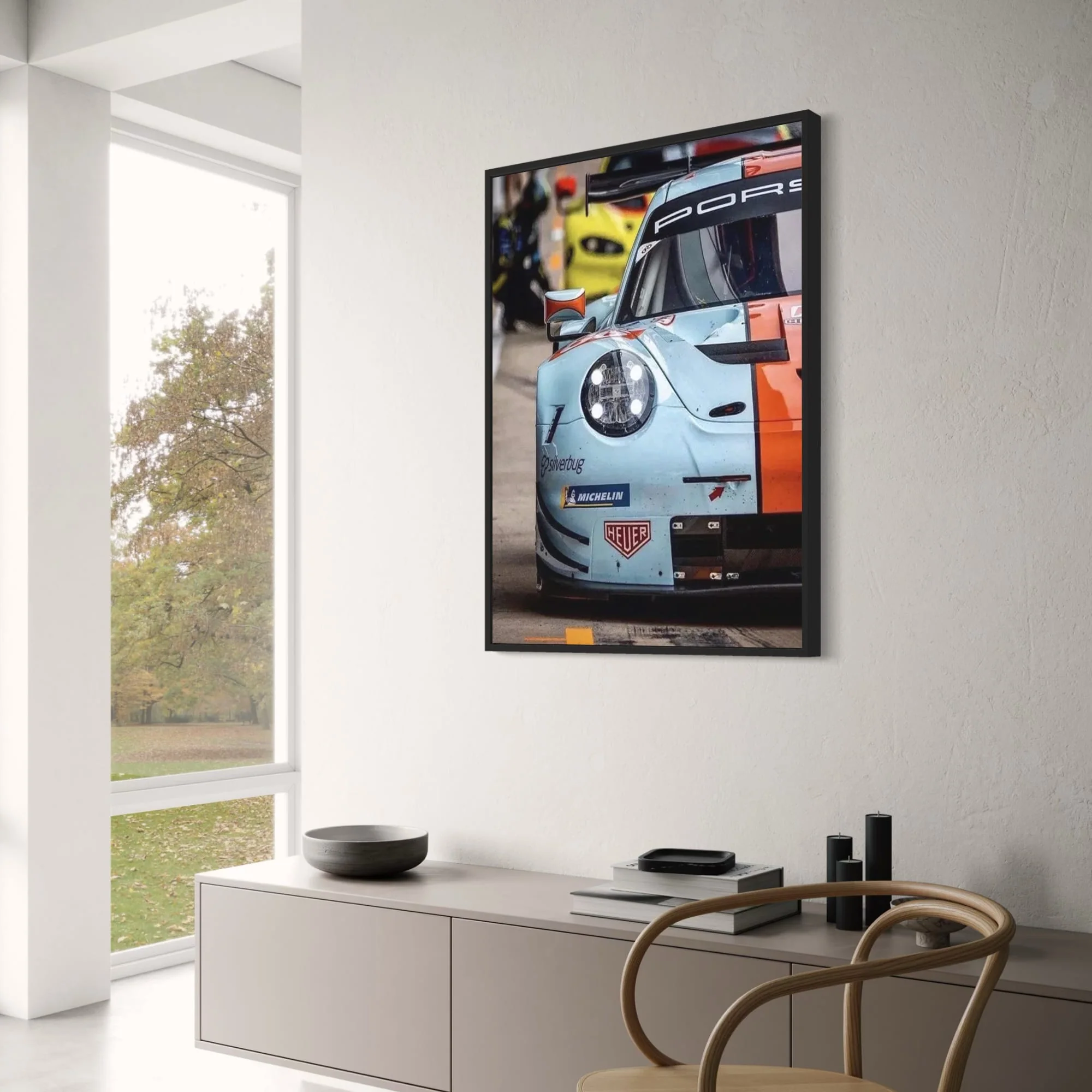 Porsche Racing | Blue Orange Livery | Retro 80s - Image 3
