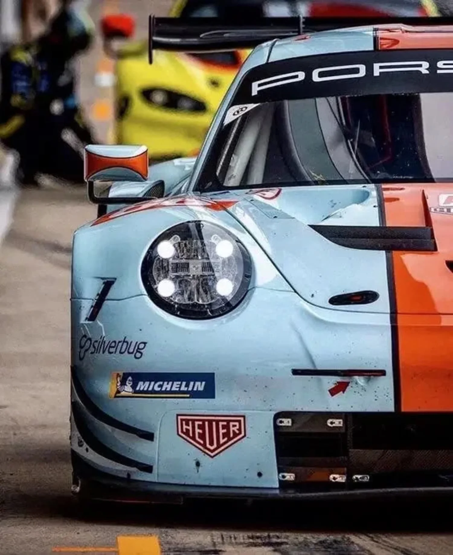 Porsche Racing | Blue Orange Livery | Retro 80s - Image 4