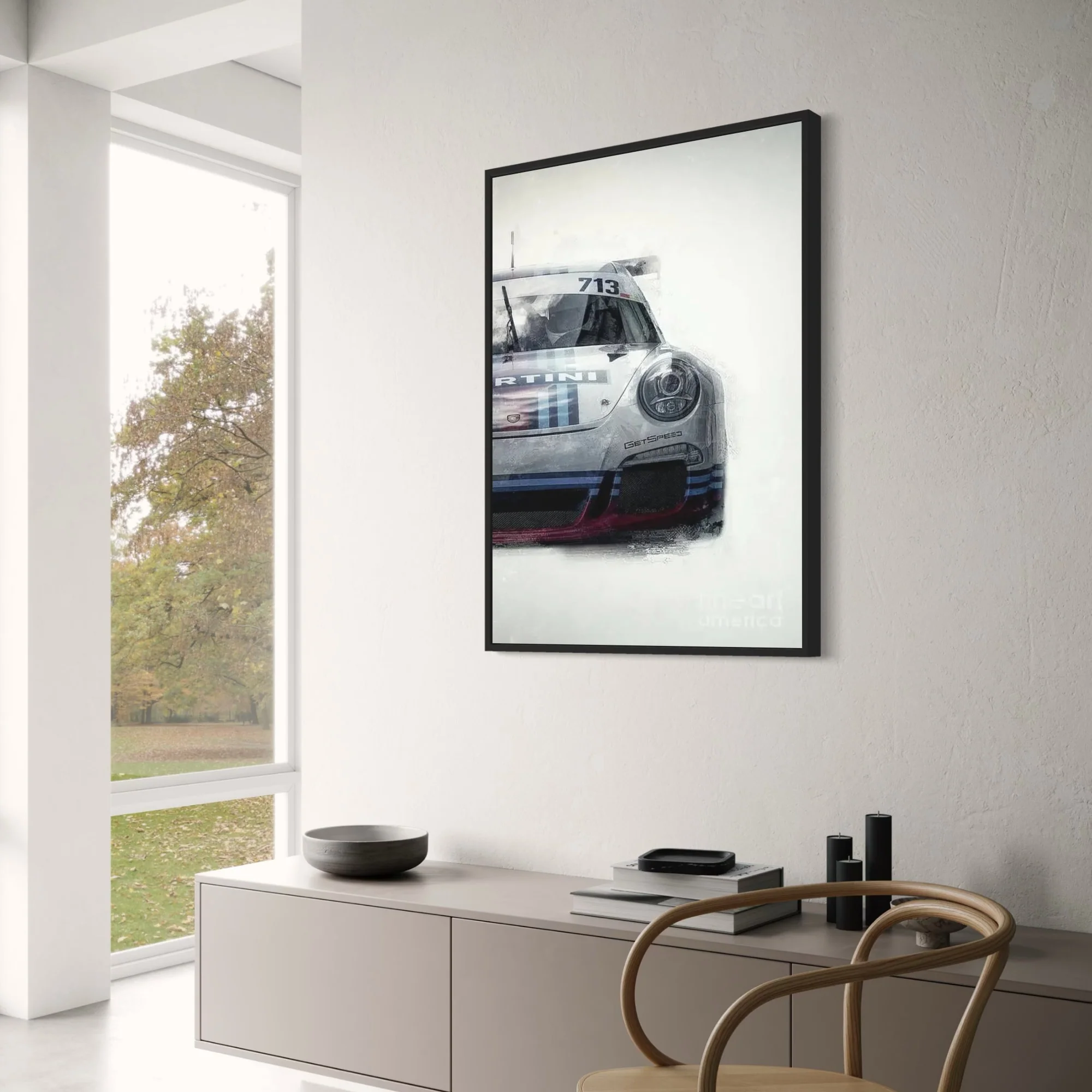 Martini Racing | Modern Sports Car | Vibrant Design - Image 3