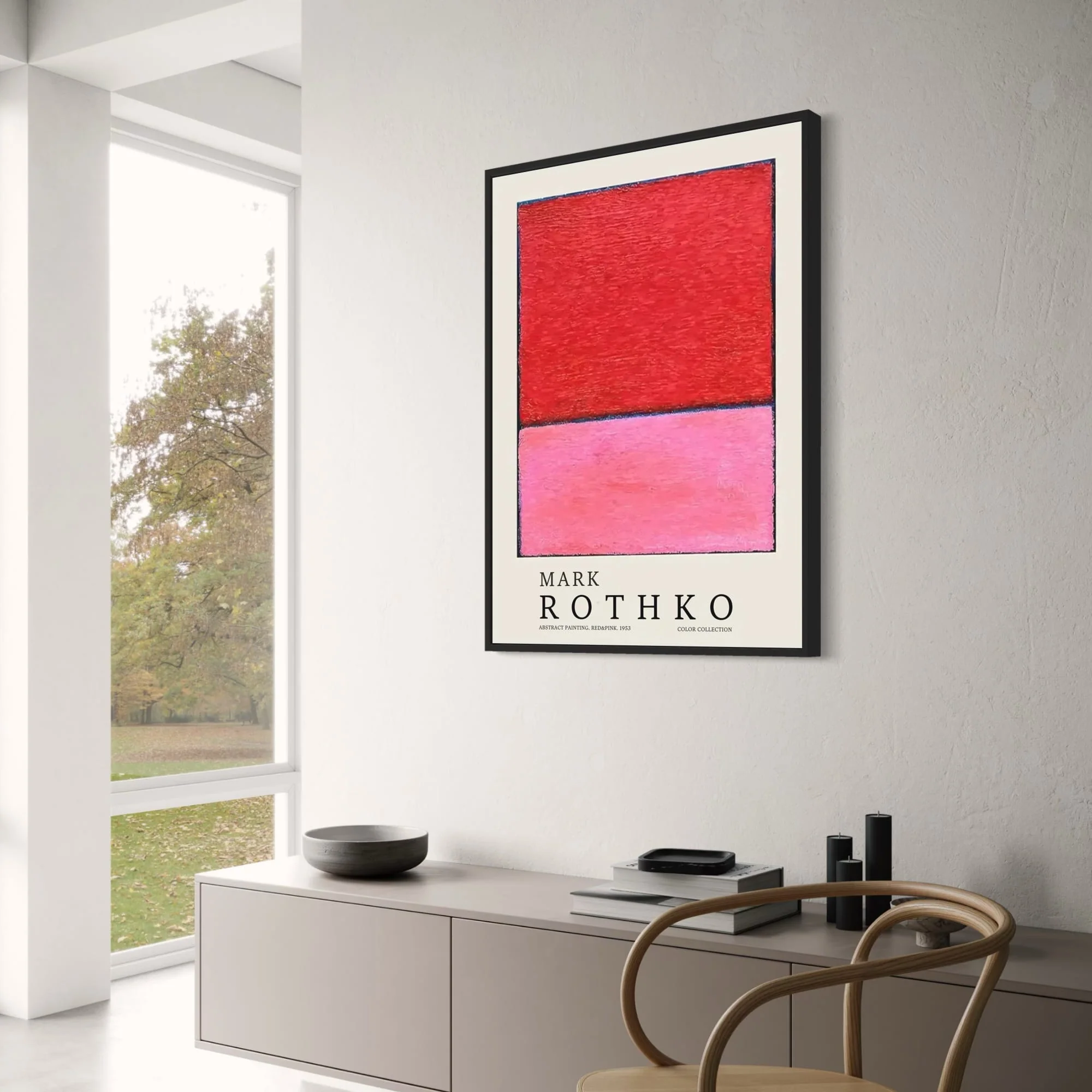 Mark Rothko | Red & Pink | Iconic Collection - Image 3