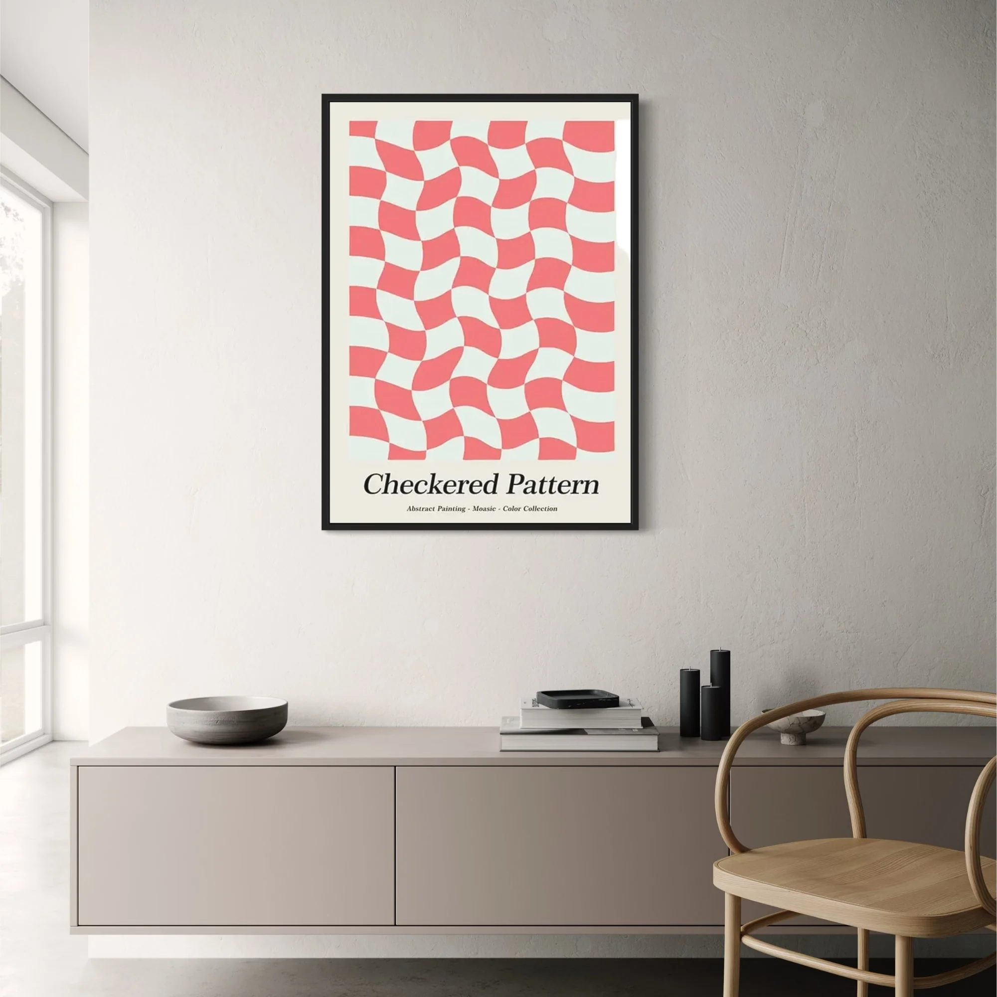 Checkered Pattern | Iconic Artistic Expression - Image 2