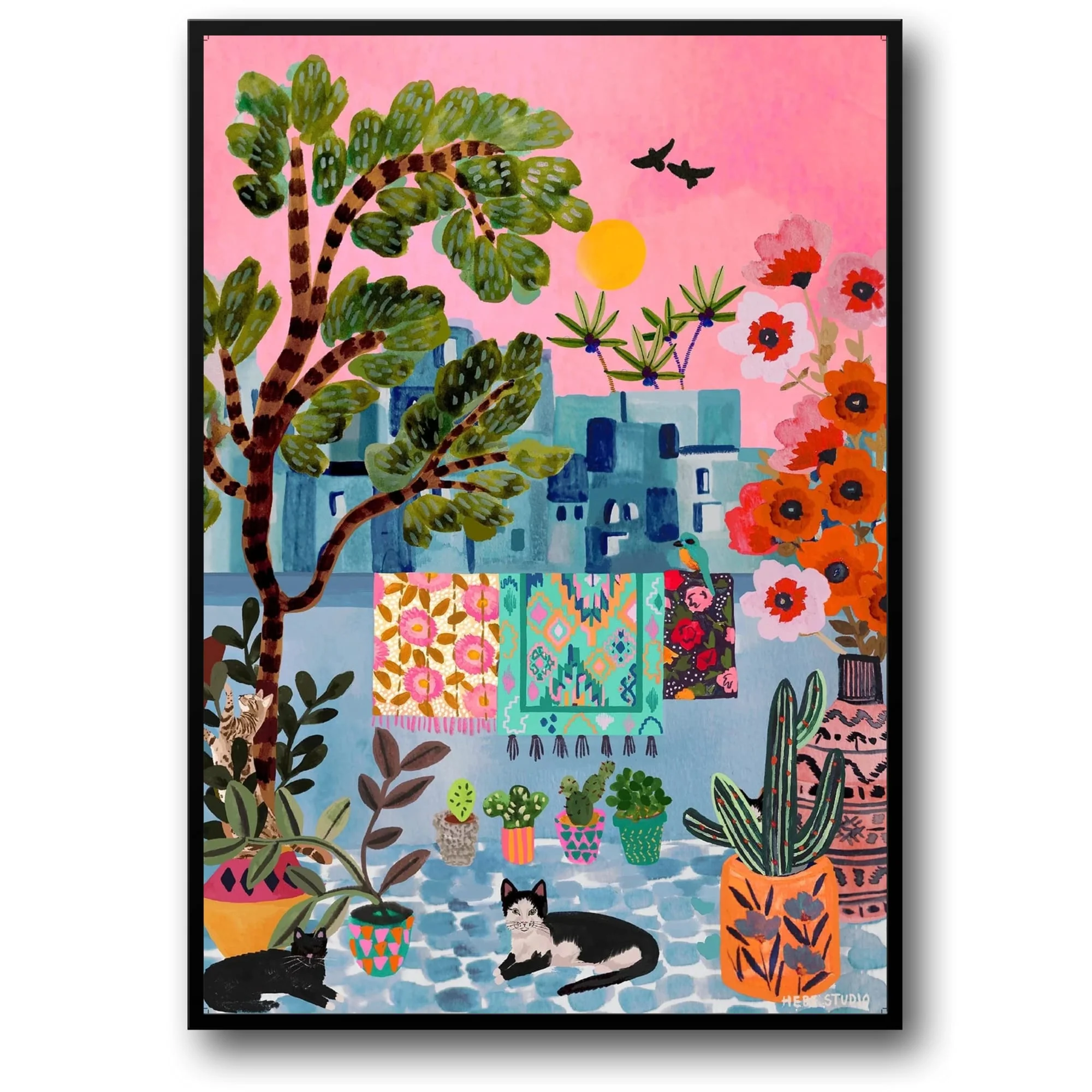 Abstract India Landscape