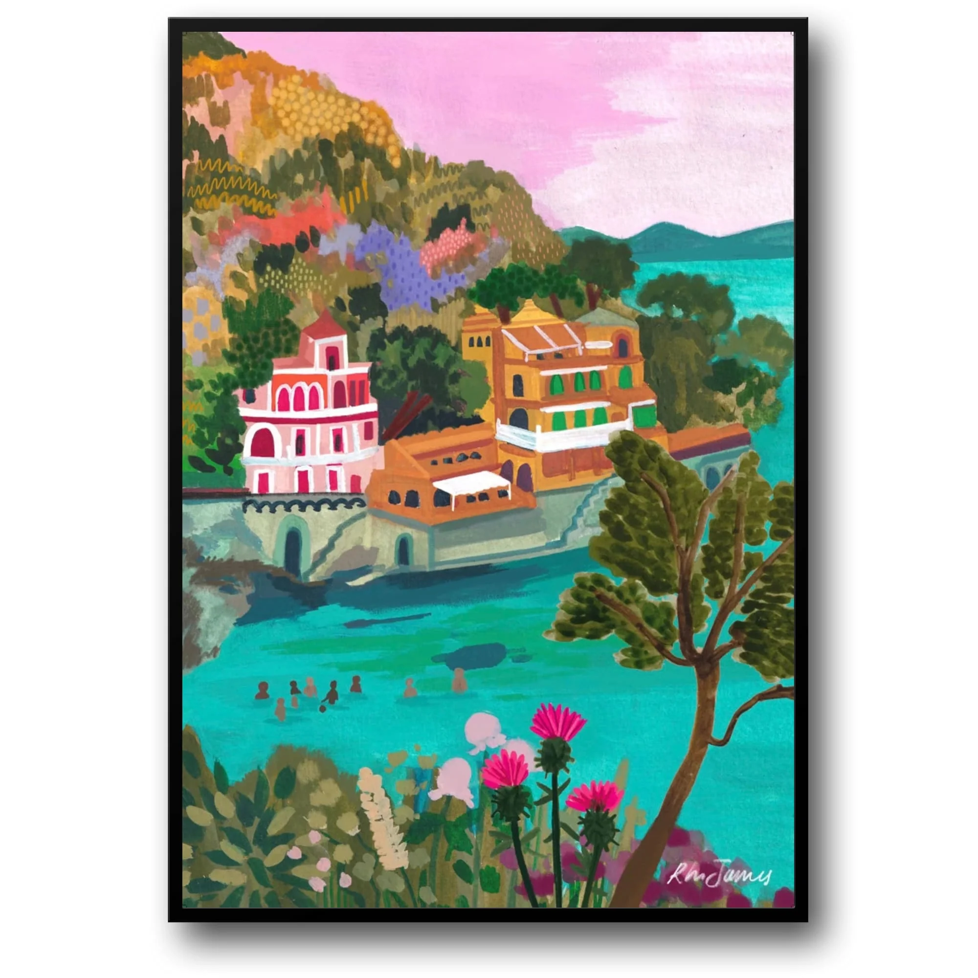 Abstract India Landscape