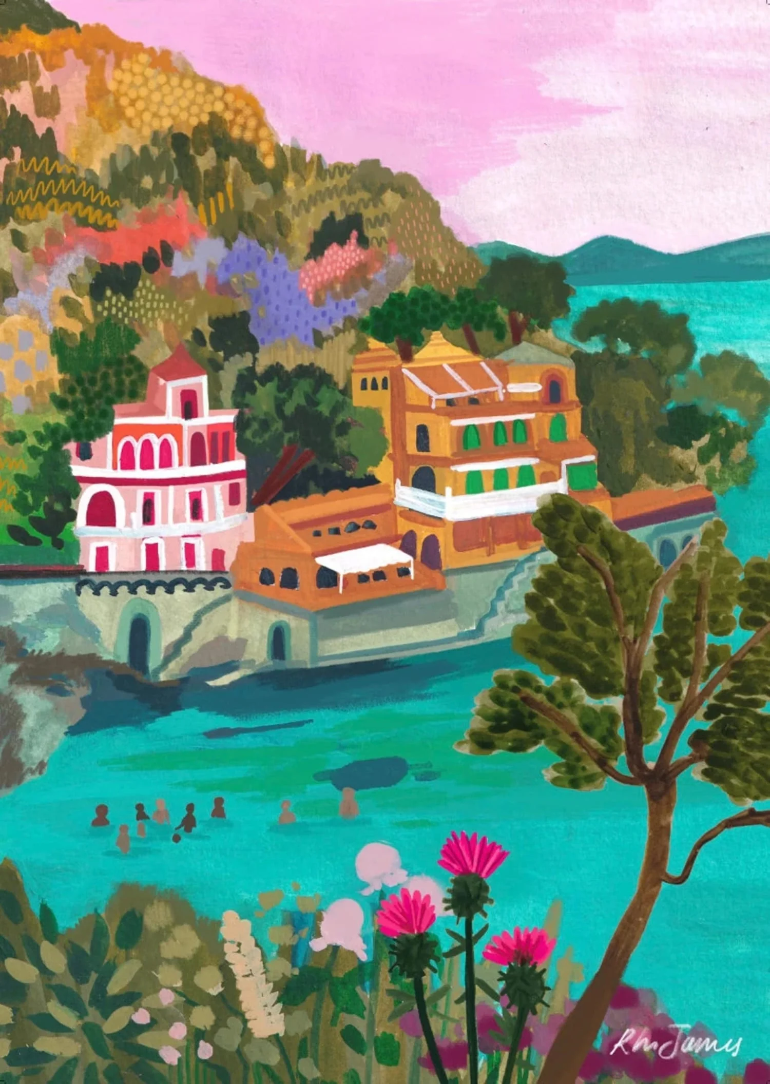 Abstract India Landscape - Image 4