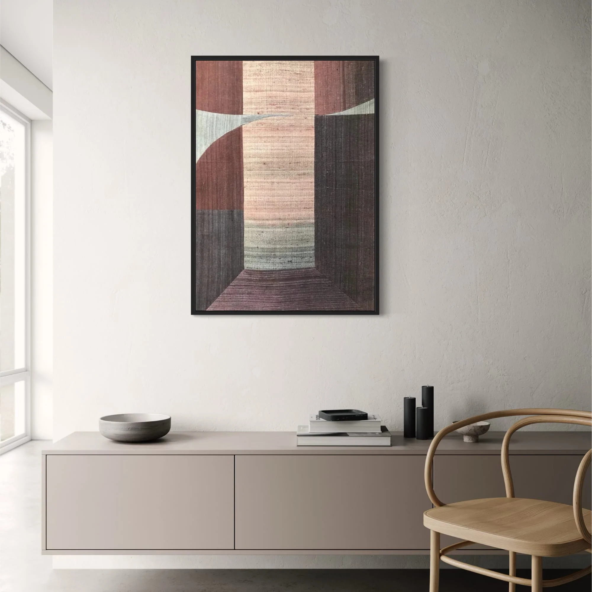 Neutral Harmony Aesthetic Artwork - Image 2