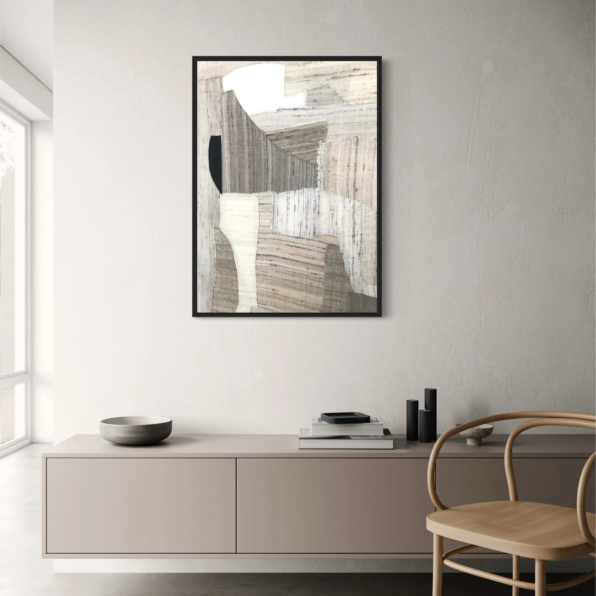 Nature Balance | Tranquil Landscape | Earthy Tones - Image 2