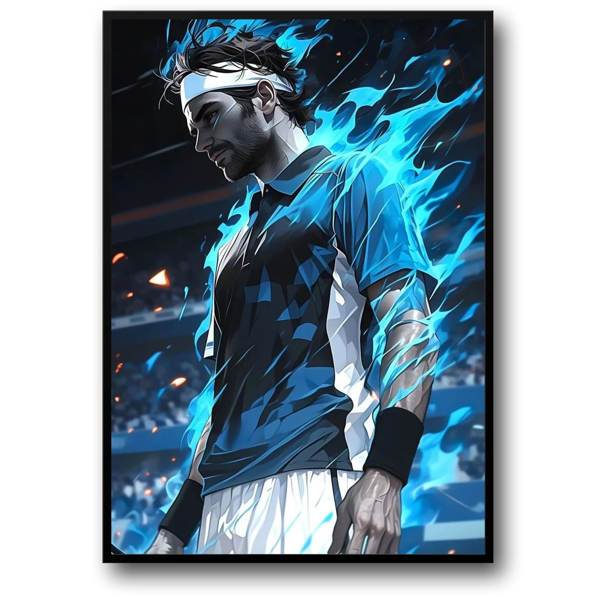 Roger Federer | Iconic Athlete Artwork
