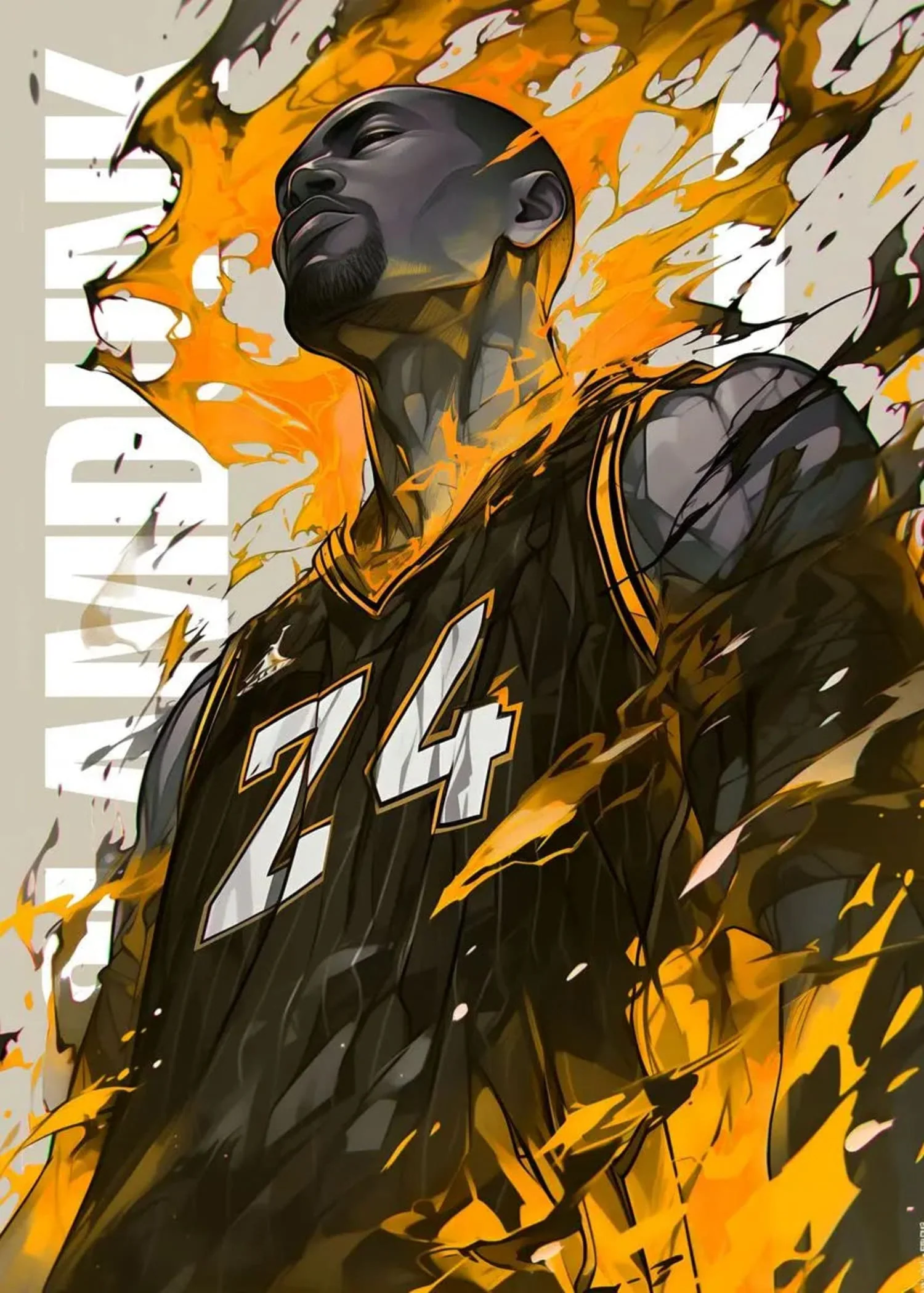 Slam Dunk | Iconic NBA Athlete | Basketball Passion - Image 4
