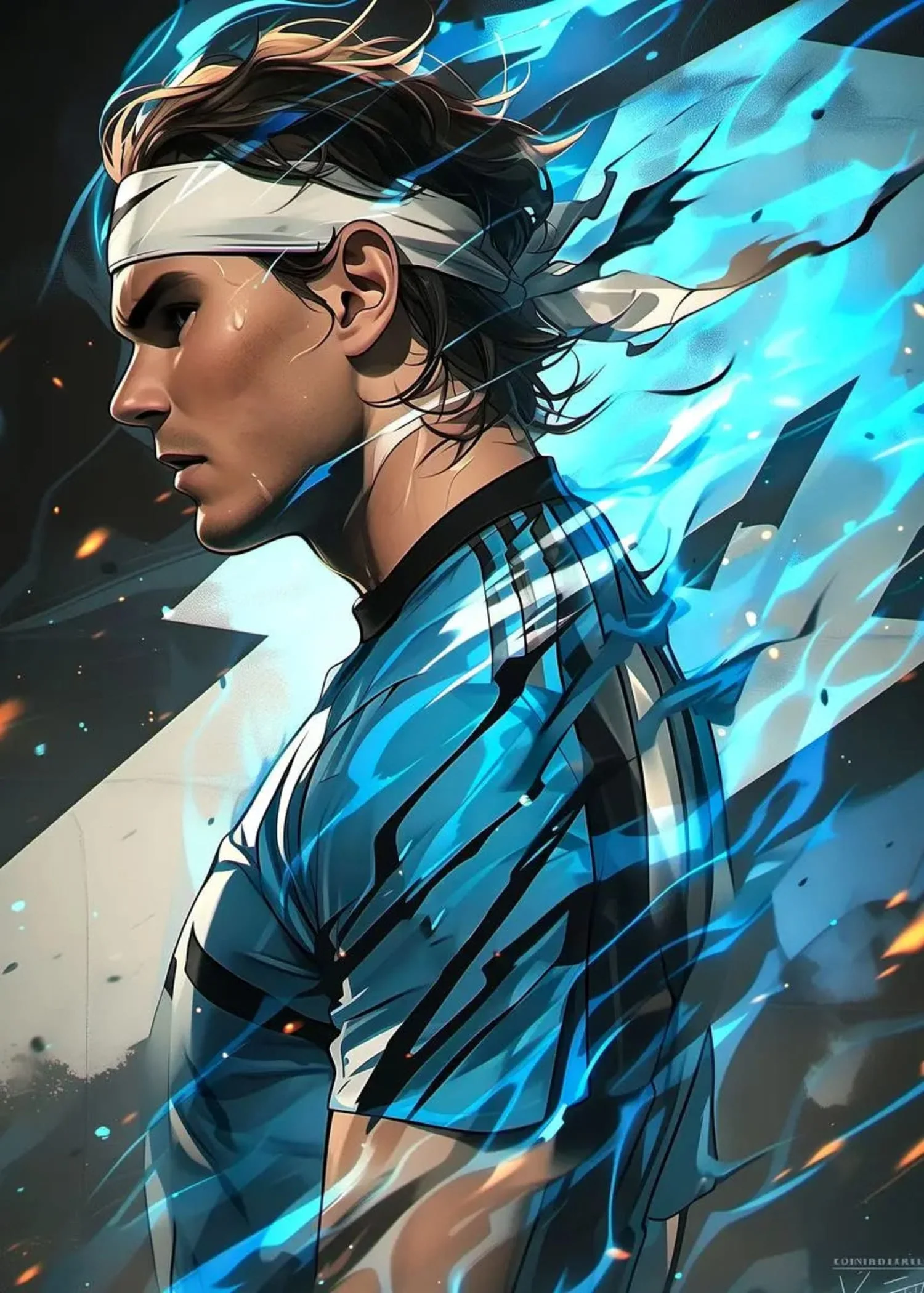 Rafael Nadal | Dynamic Tennis Tribute - Image 4