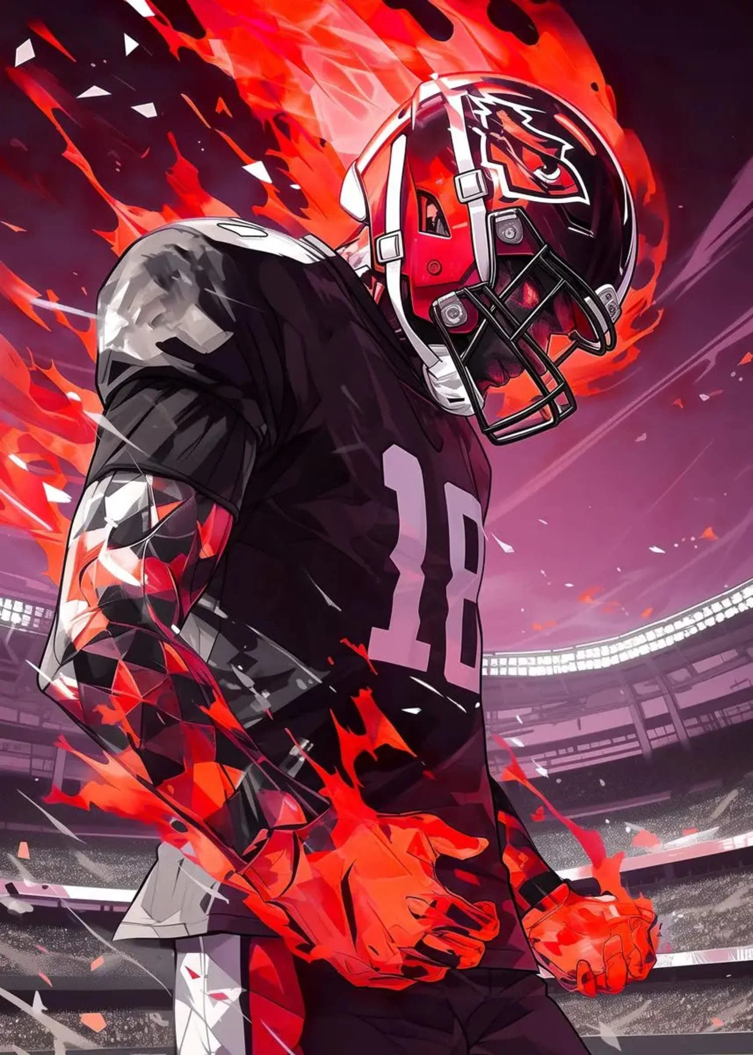 American Football | Iconic Athlete Art - Image 4