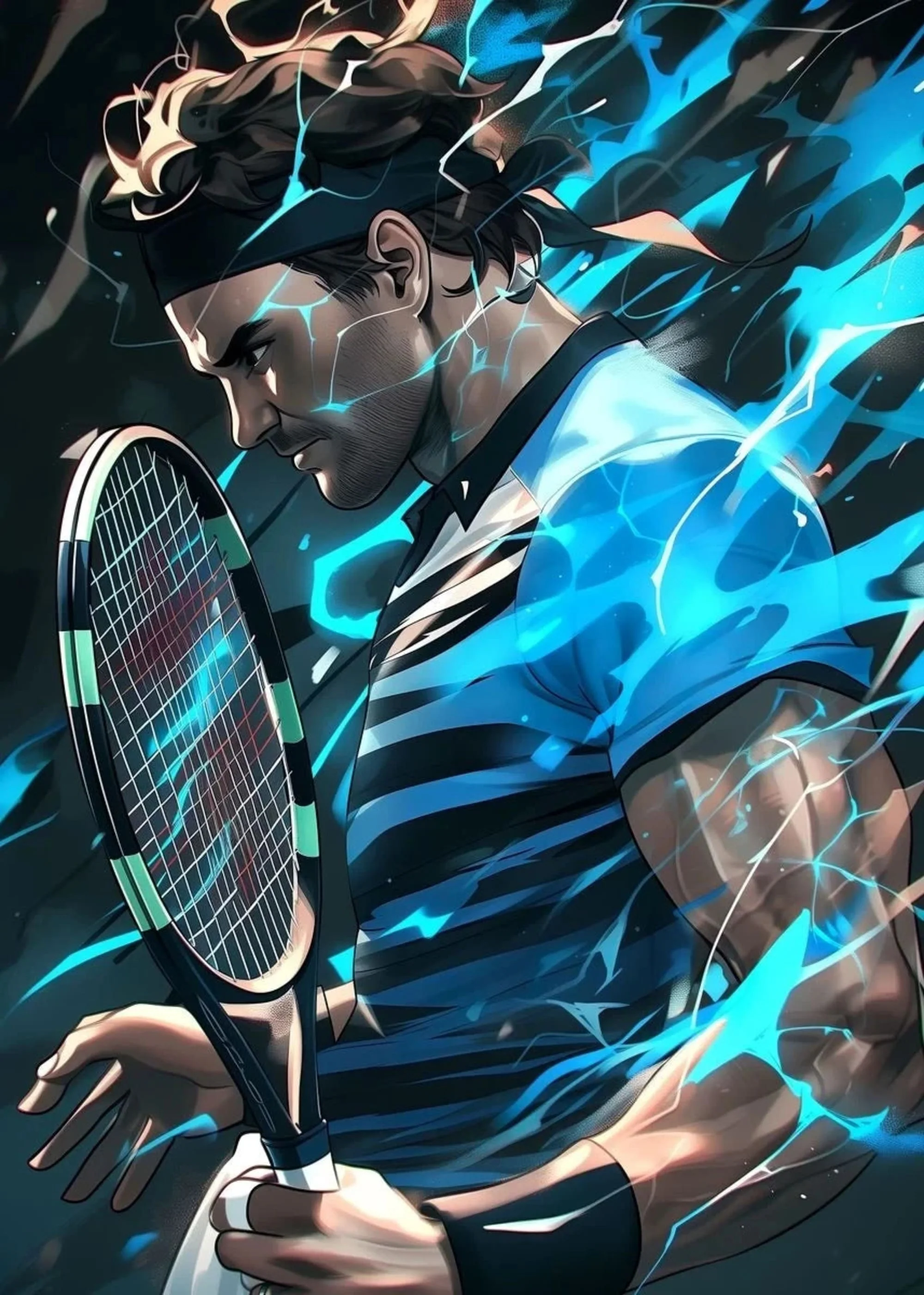 Roger Federer | Tennis Legend Tribute Art - Image 4