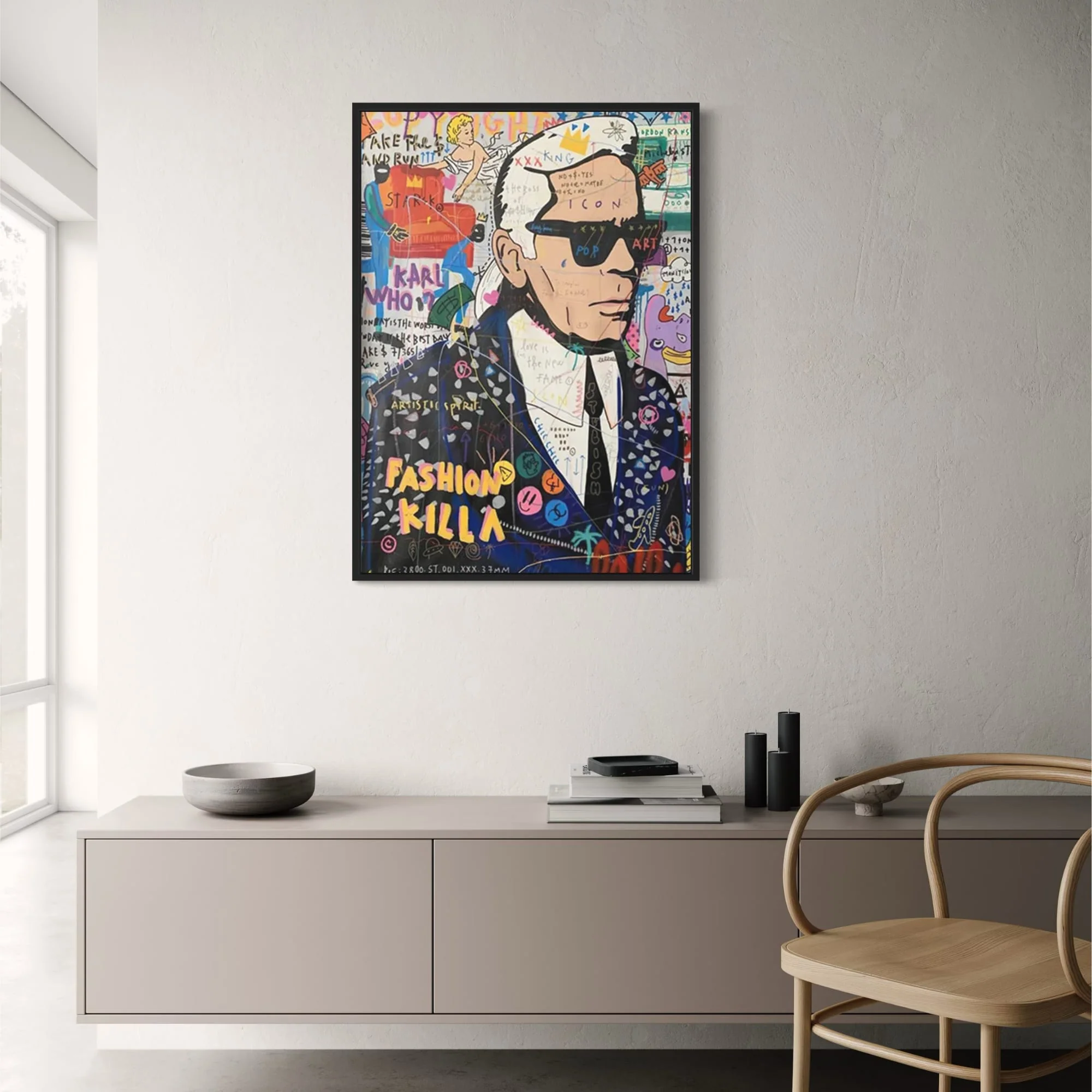 Queen Portrait | Abstract Graffiti | British Street Pop - Image 2