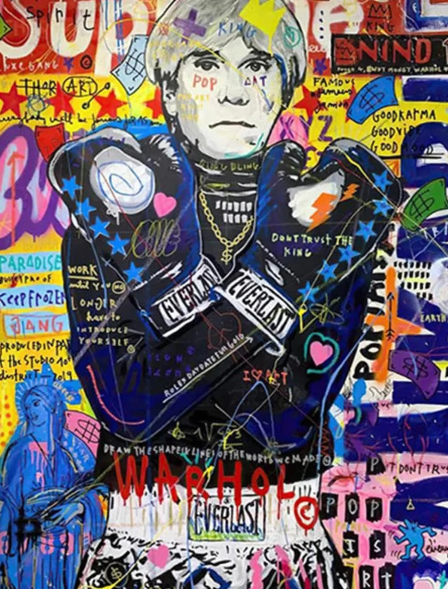 Queen of England | Abstract Graffiti Pop - Image 4