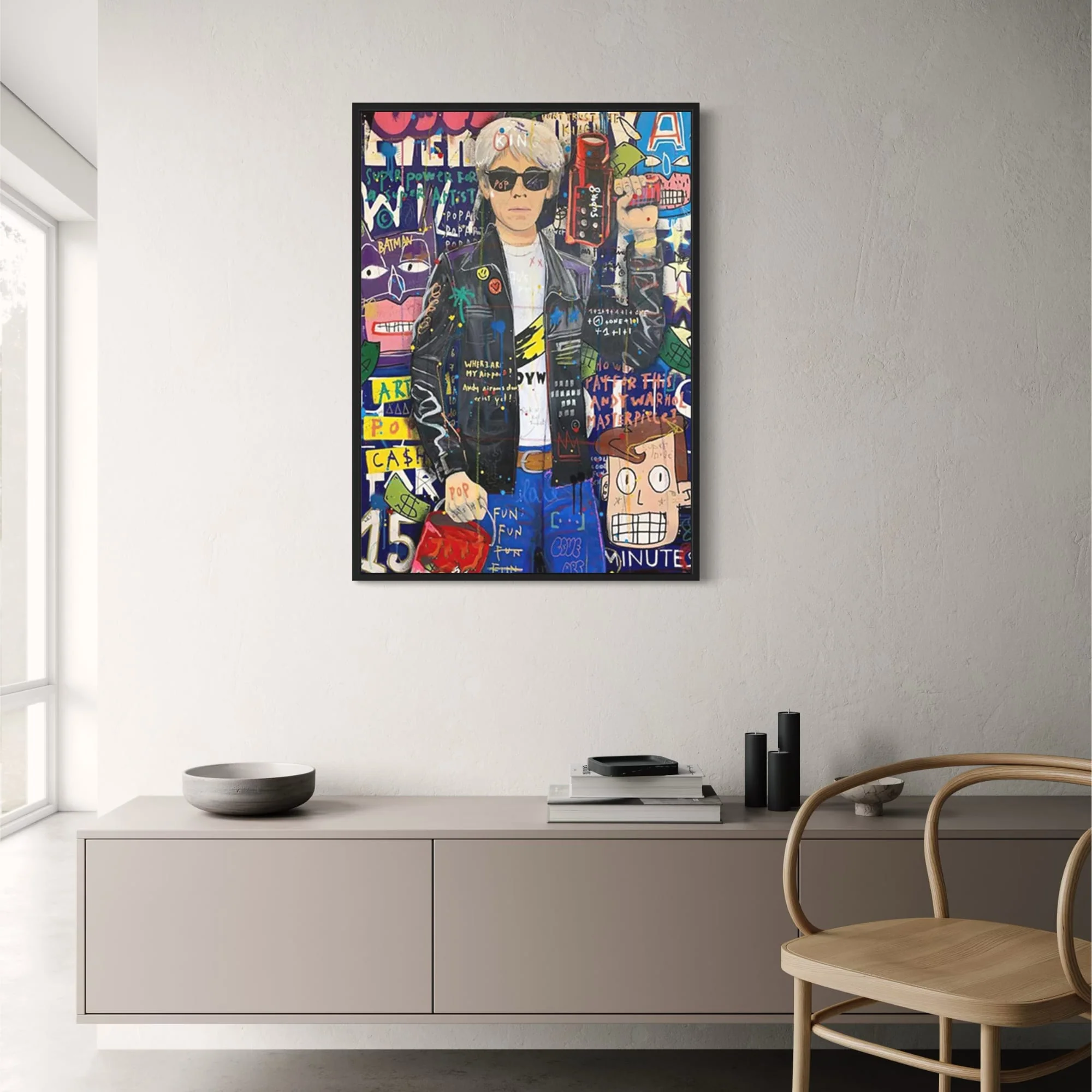Abstract Graffiti | Queen of England Portrait - Image 2