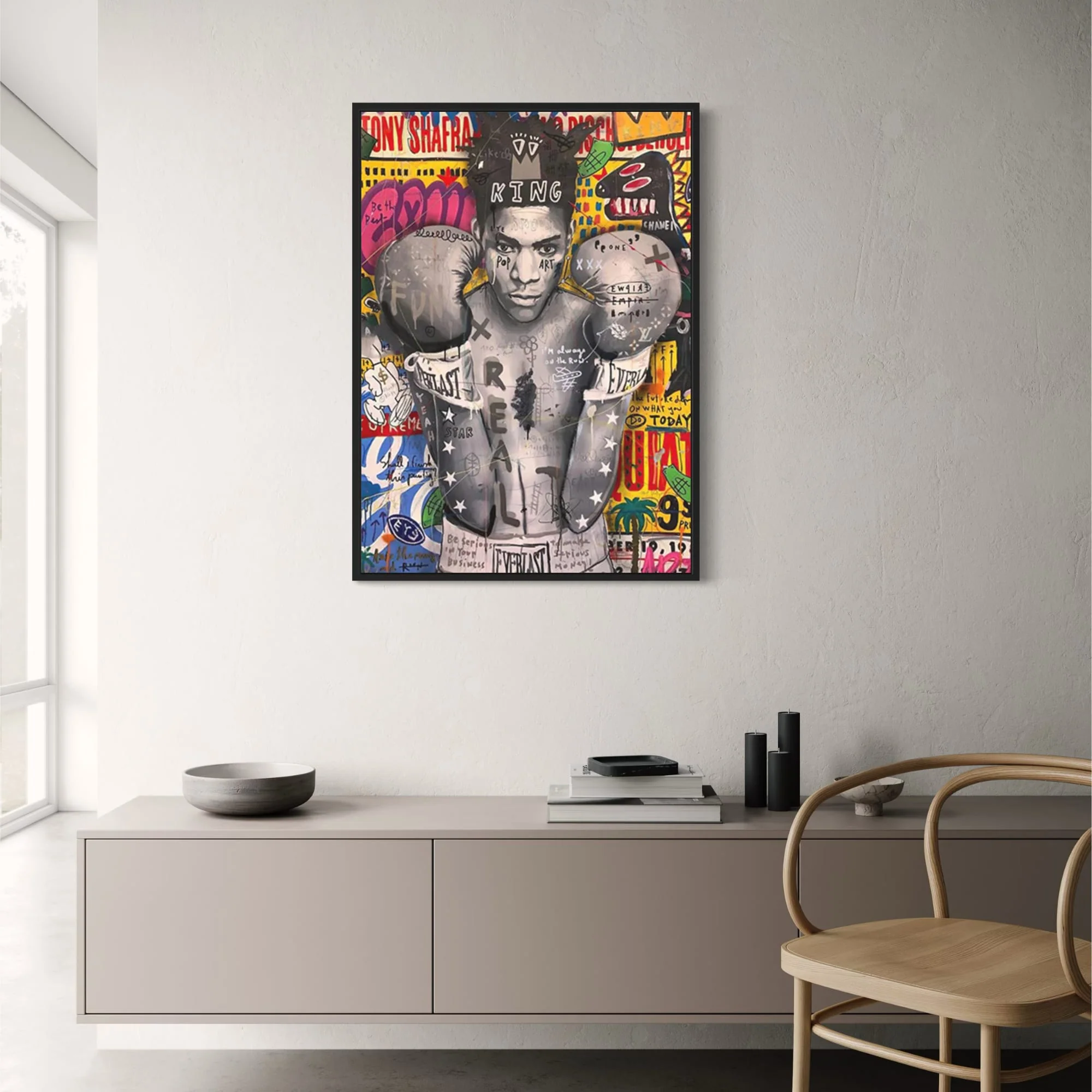 Abstract Graffiti | Queen of England Street Pop Art - Image 2